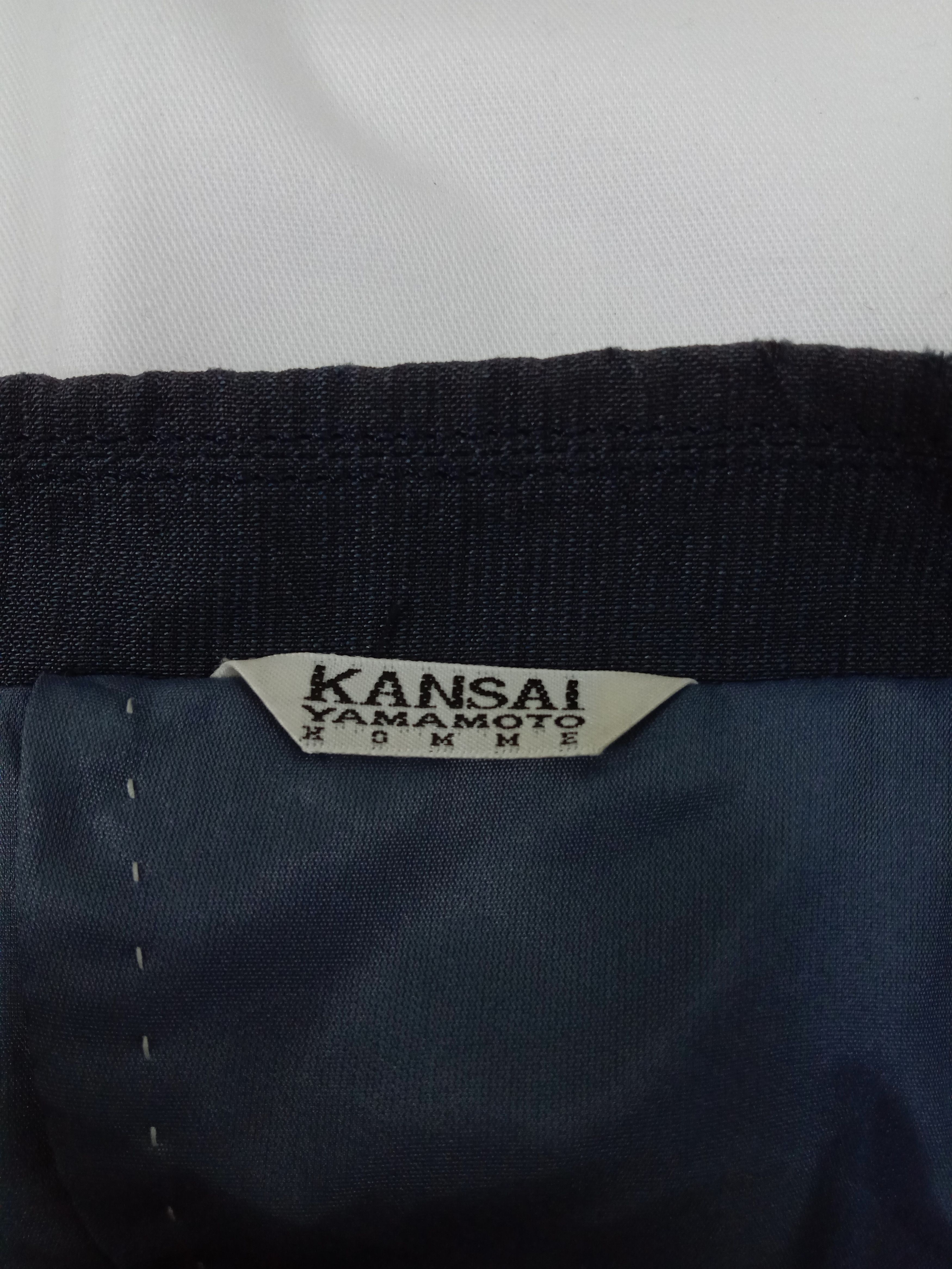 Kansai Yamamoto Vintage Kansai Yamamoto Homme Coat Blazer Jacket Size US XL / EU 56 / 4 - 8 Thumbnail