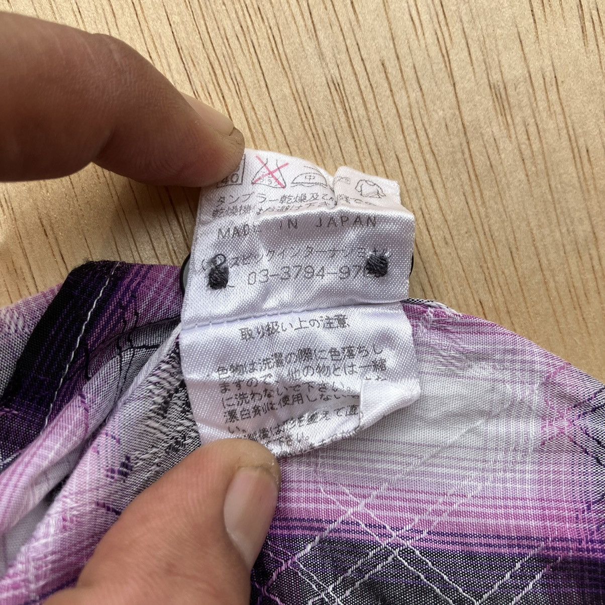 Japanese Brand × Tornado Mart TORNADO MART PLAID FLOWER WOMEN SHIRT Size M / US 6-8 / IT 42-44 - 5 Thumbnail