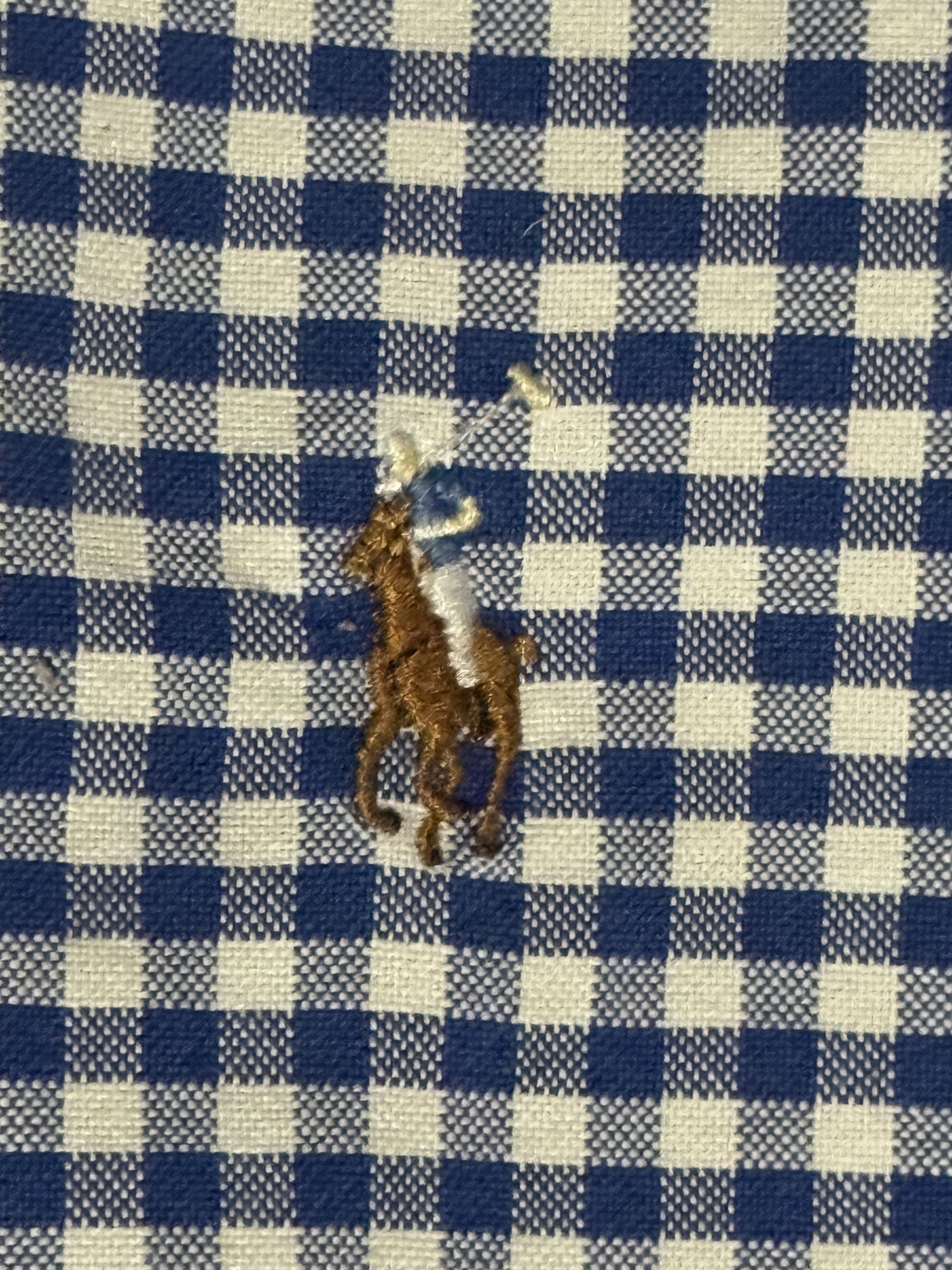 Ralph Lauren Ralph Lauren Blue Checkered Button Up Size US M / EU 48-50 / 2 - 4 Thumbnail