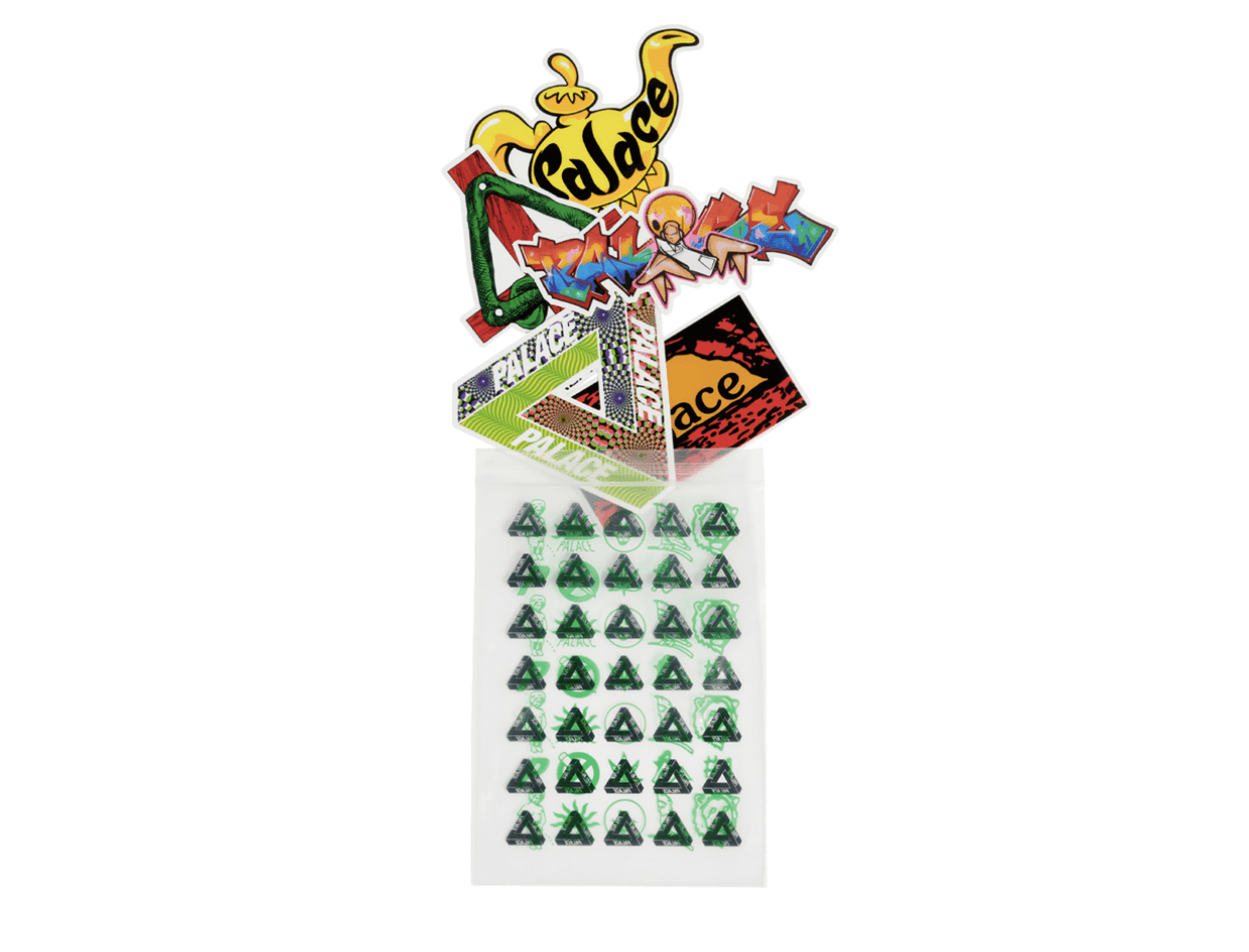 Palace Palace Holiday 2021 Sticker Pack Size ONE SIZE - 1 Thumbnail