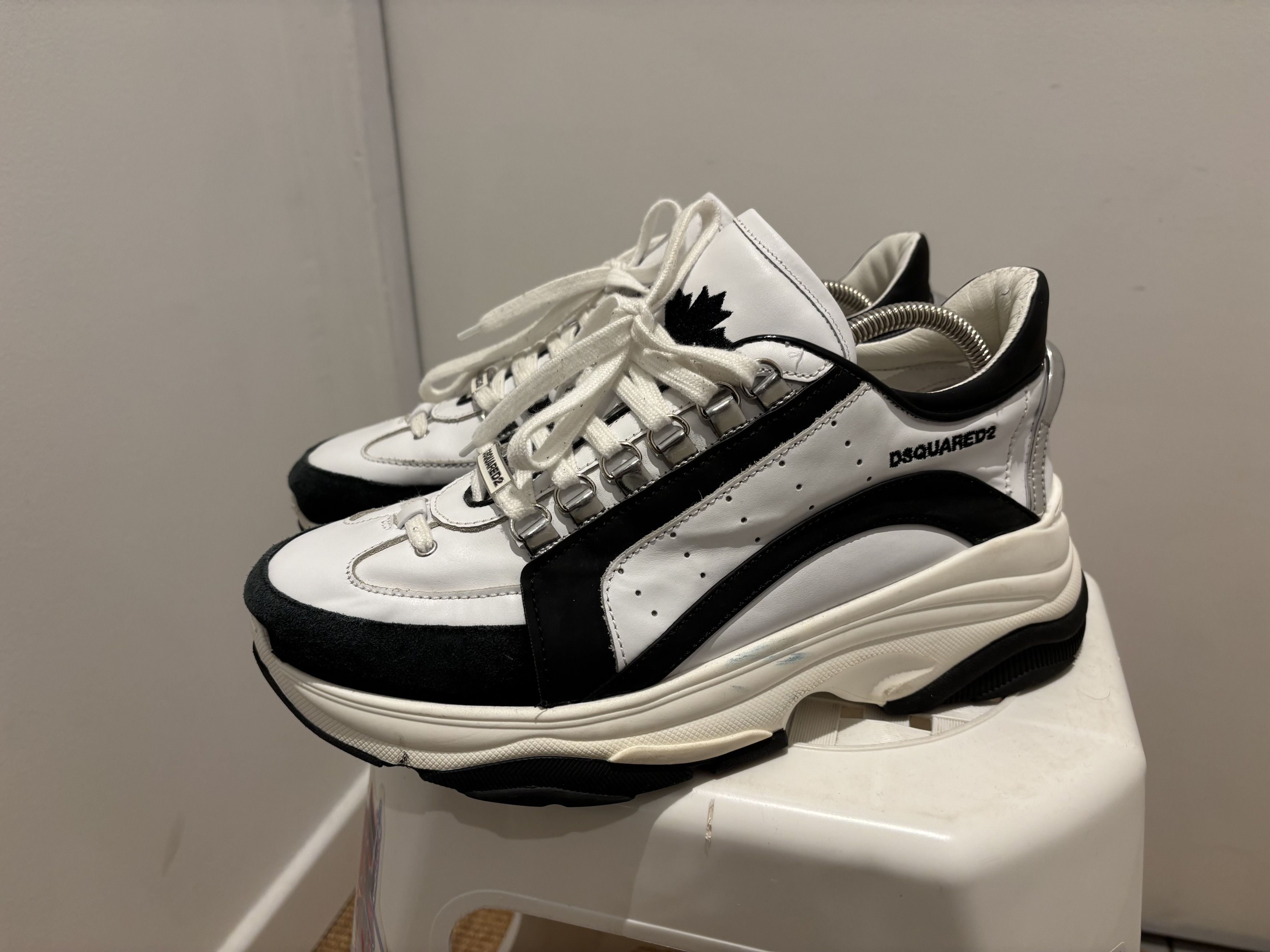 Dsquared2 Basket de luxe Dsquared2 Bumpy 551 Size US 11 / EU 44 - 2 Thumbnail
