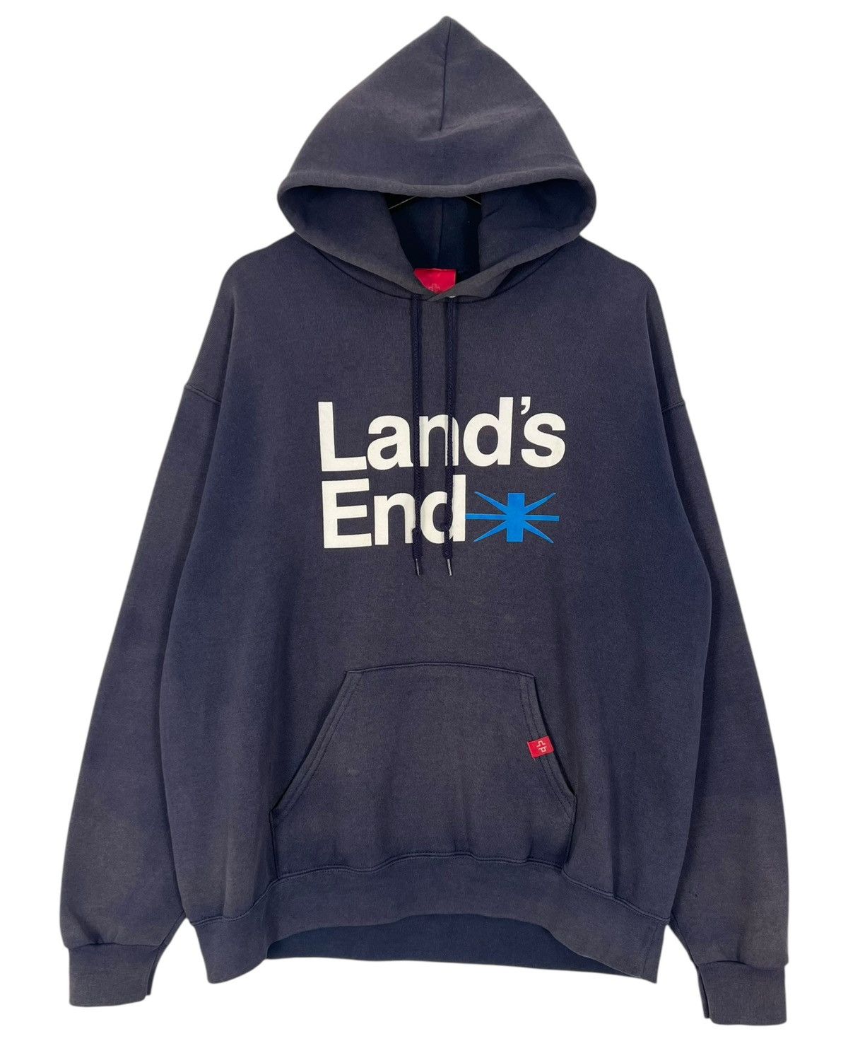Lands' End × Vintage Vintage Sunfaded Lands End Geneva Tokyo Hoodie Size US XL / EU 56 / 4 - 1 Thumbnail