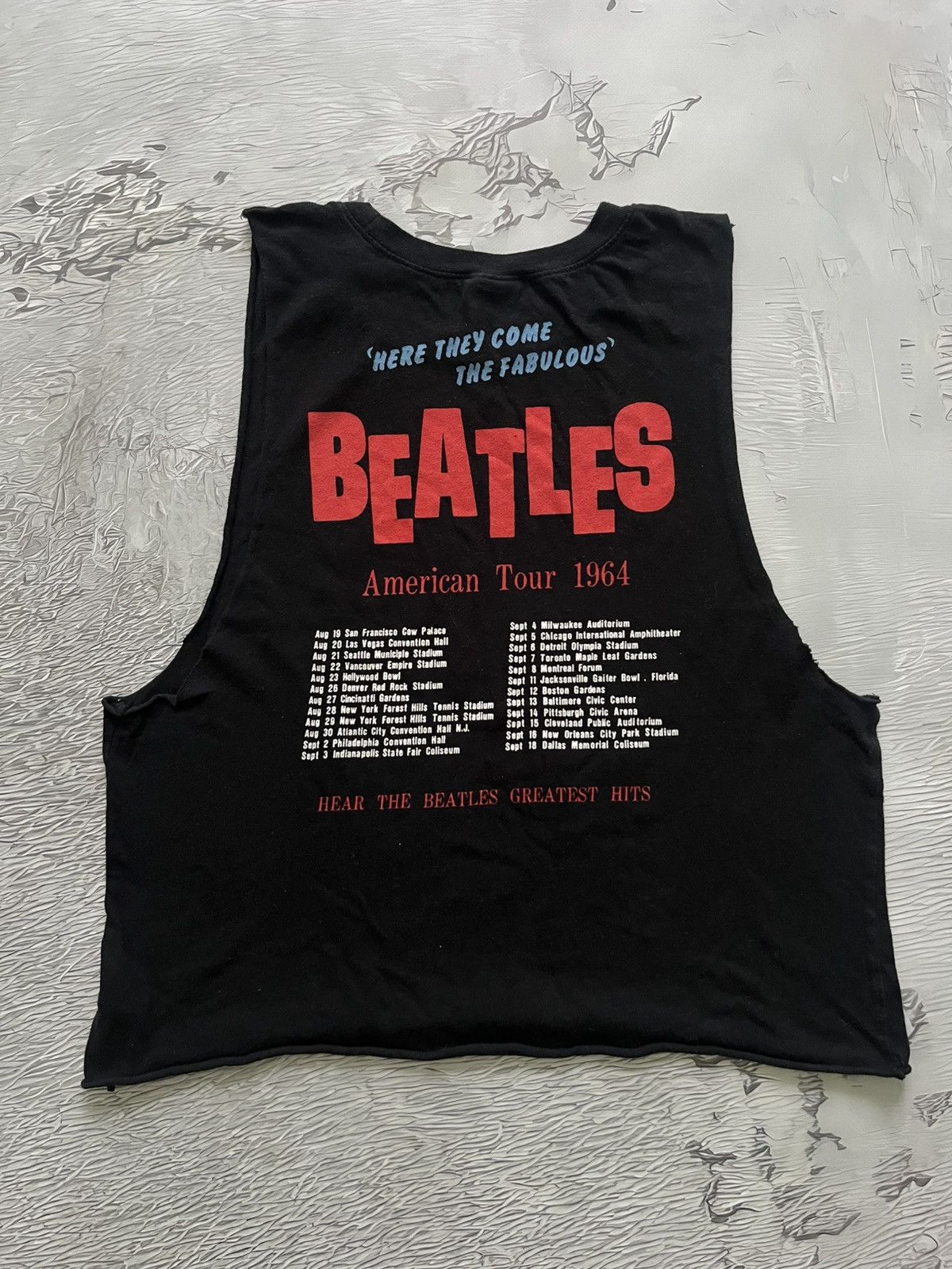Merc The Beatles American Tour 1964 Here They Come The Fabulous Size S / US 4 / IT 40 - 5 Thumbnail