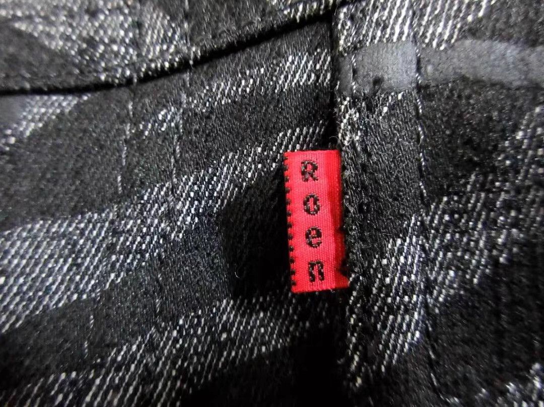 Roen Roen Early Vintage 3D Pattern Denim Jacket K11 Size US S / EU 44-46 / 1 - 4 Thumbnail