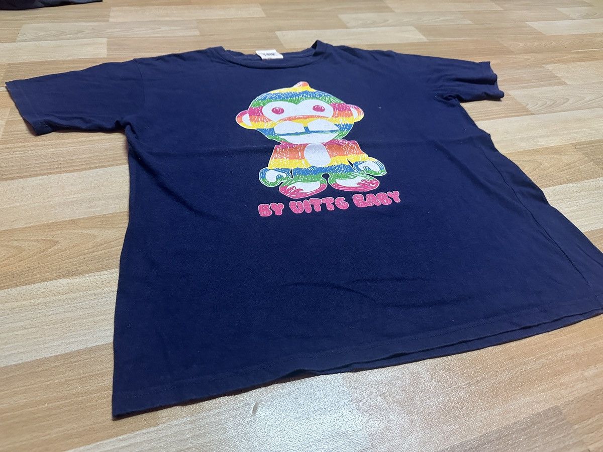 Japanese Brand Y2K Rainbow Monkey by UITTG BABY tee Size US L / EU 52-54 / 3 - 2 Thumbnail
