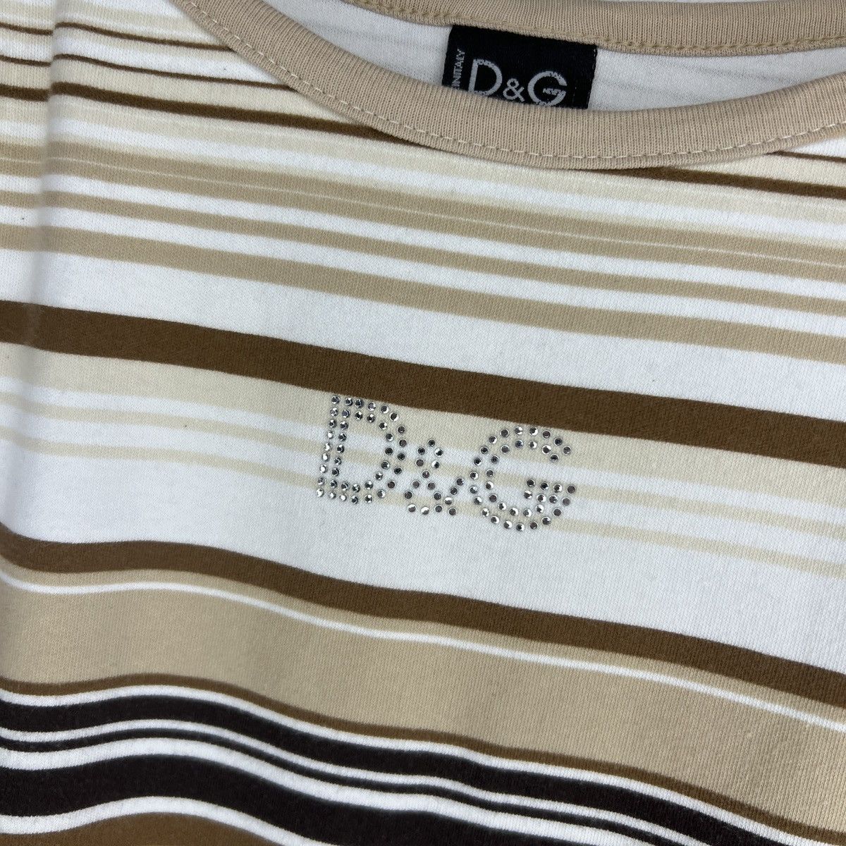 Dolce & Gabbana Dolce & Gabbana D&G huge summer logo tank top Size M / US 6-8 / IT 42-44 - 4 Thumbnail