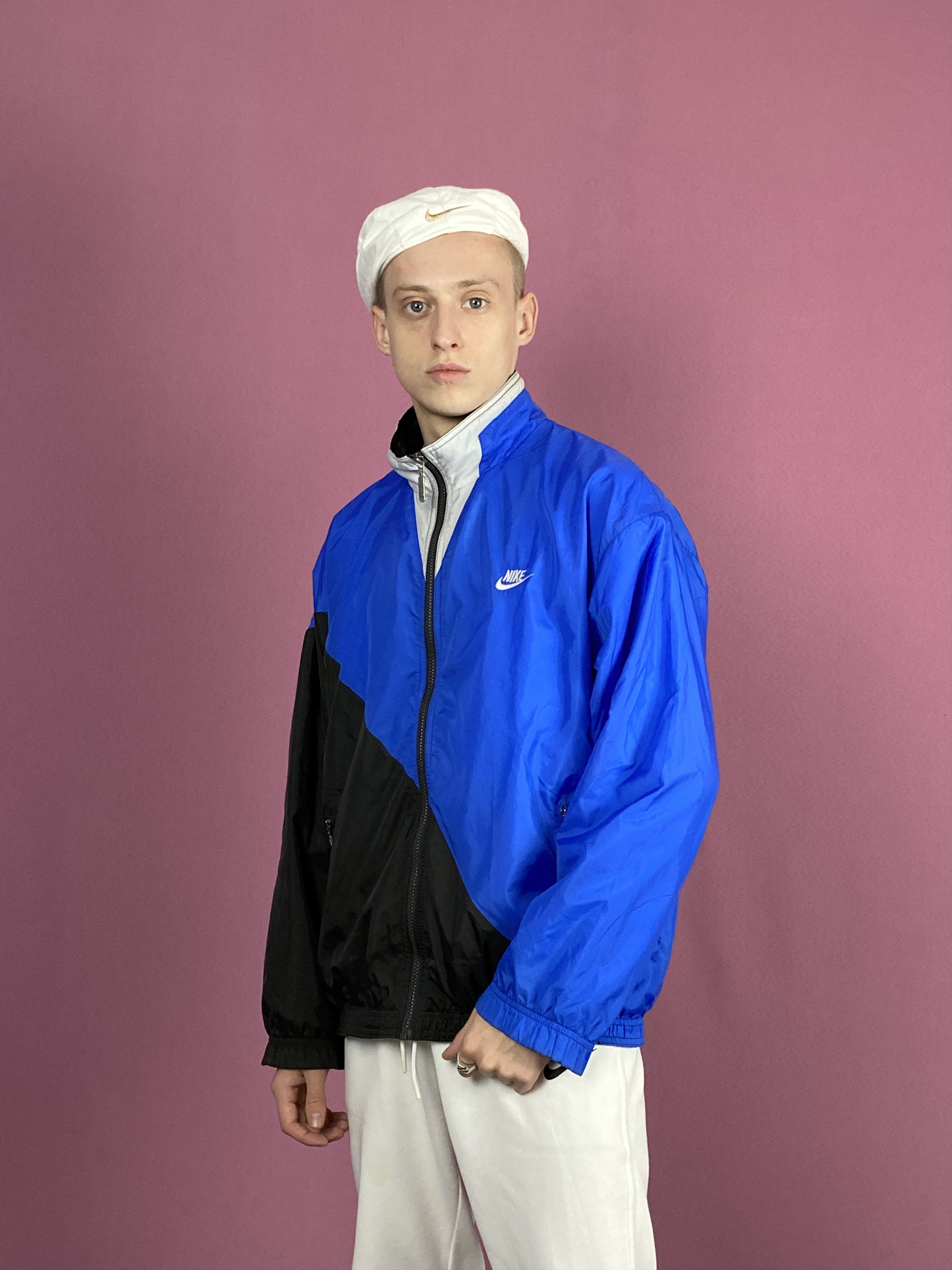 Nike 90s Nike Big Swoosh Vintage Men's Windbreaker - M Size US M / EU 48-50 / 2 - 3 Thumbnail