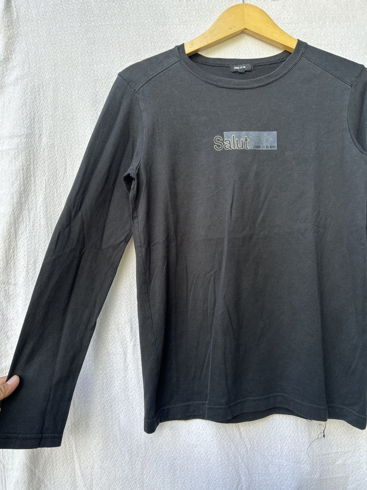 Comme Ca Ism × Hysteric Glamour × Japanese Brand Salut Comme Ca Du Mode Style Longsleeve Size US M / EU 48-50 / 2 - 3 Thumbnail