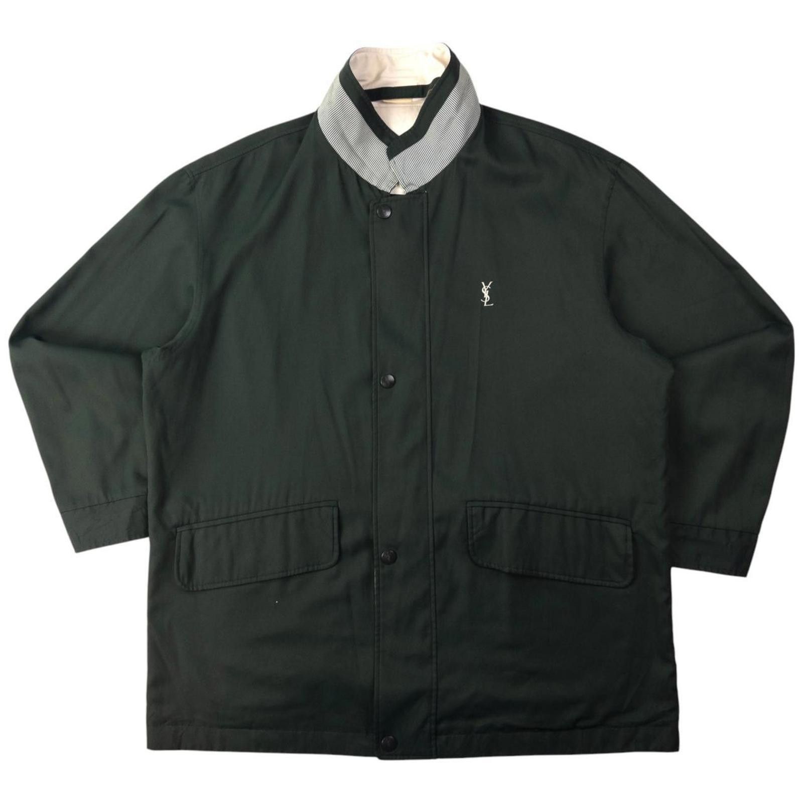 ジャケット・アウター Saint Laurent Pour Homme Vtg YSL Pour Homme Yves Saint Laurent Light Jacket Mens