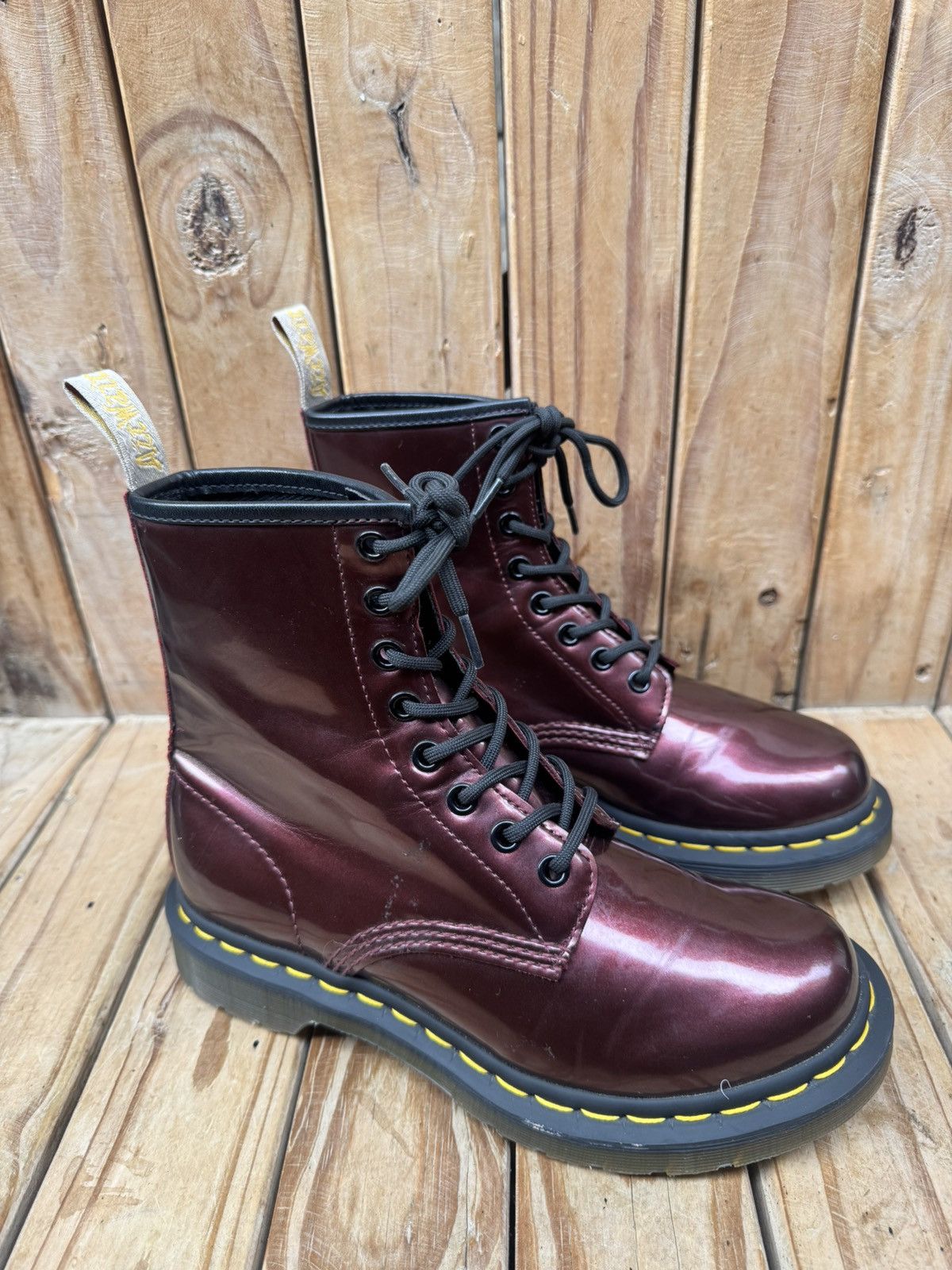 Dr. Martens Dr.Martens 1460 vegan chrome women Lace up Boots US 6 UK 4 Size US 7 / IT 37 - 8 Thumbnail
