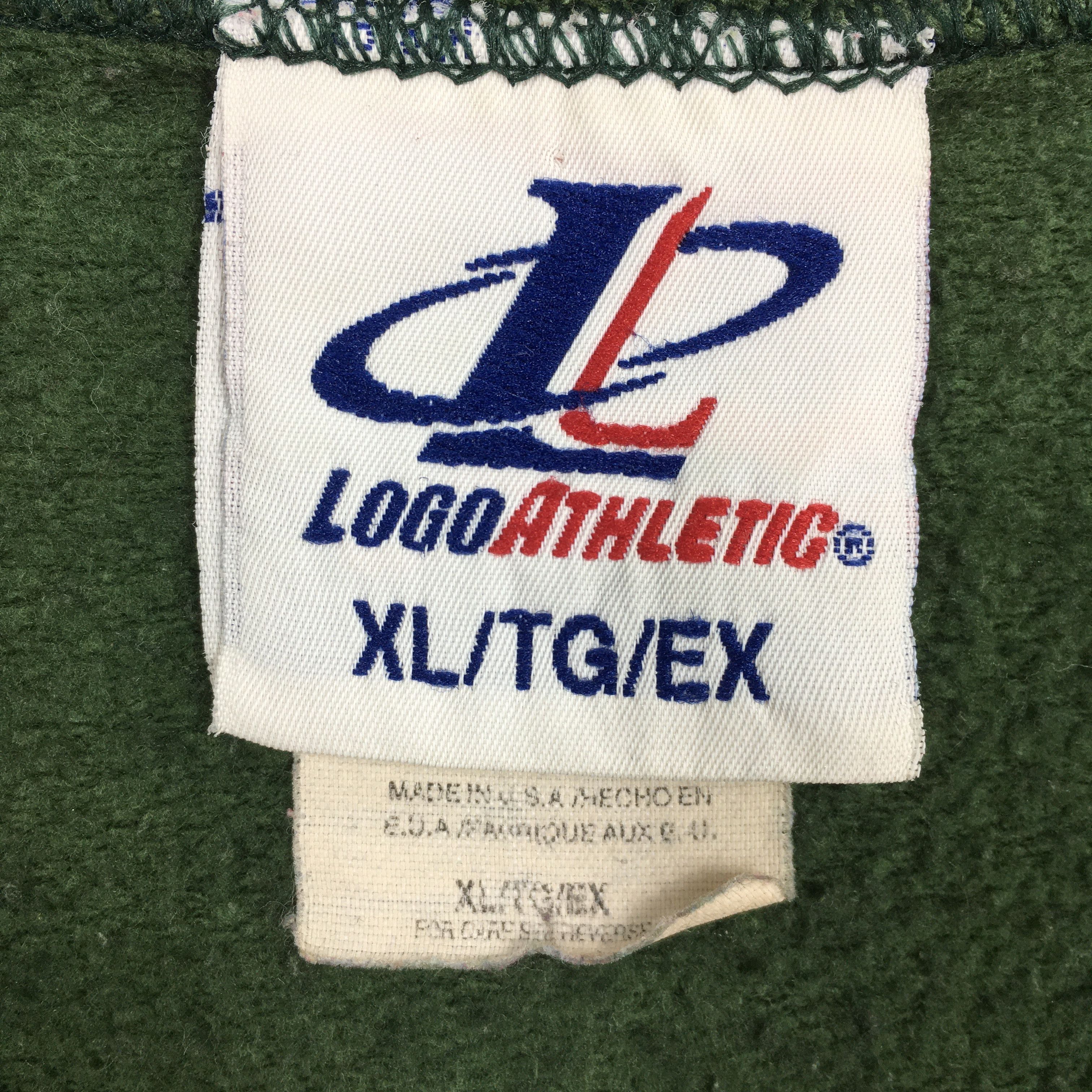 Logo Athletic Vintage 90s Green Bay Packers Football NFL Sweatshirt XLarge Size US XL / EU 56 / 4 - 6 Thumbnail