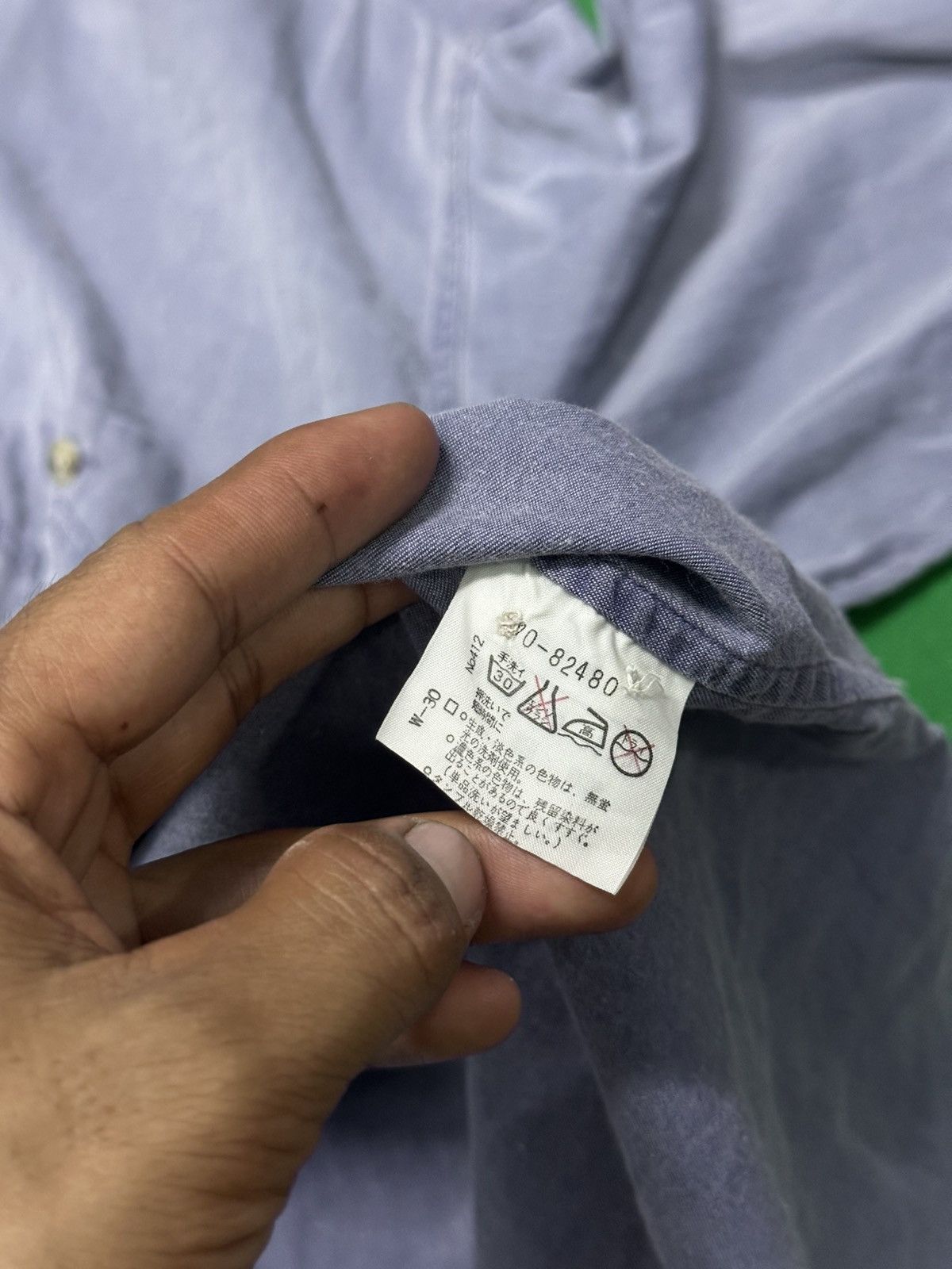 Takeo Kikuchi Vintage Chambray Takeo Kikuchi Half Button. Size US XL / EU 56 / 4 - 7 Thumbnail