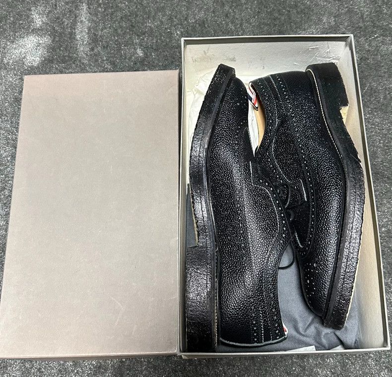 Thom Browne Thom Browne Black carved leather shoes Size US 11.5 / EU 44-45 - 8 Thumbnail