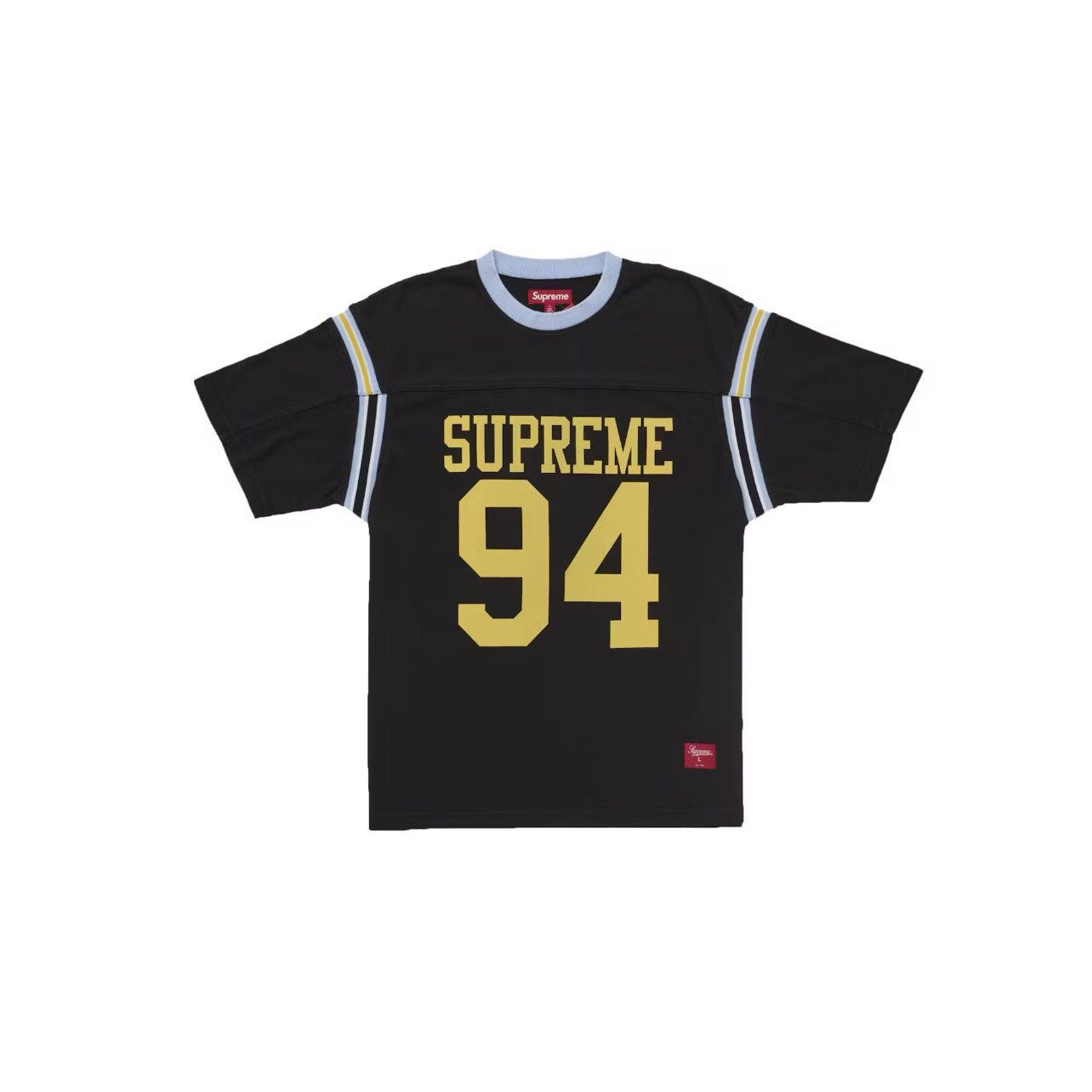 Supreme Supreme Split S/S Football Top Black Size: L Size US L / EU 52-54 / 3 - 1 Thumbnail