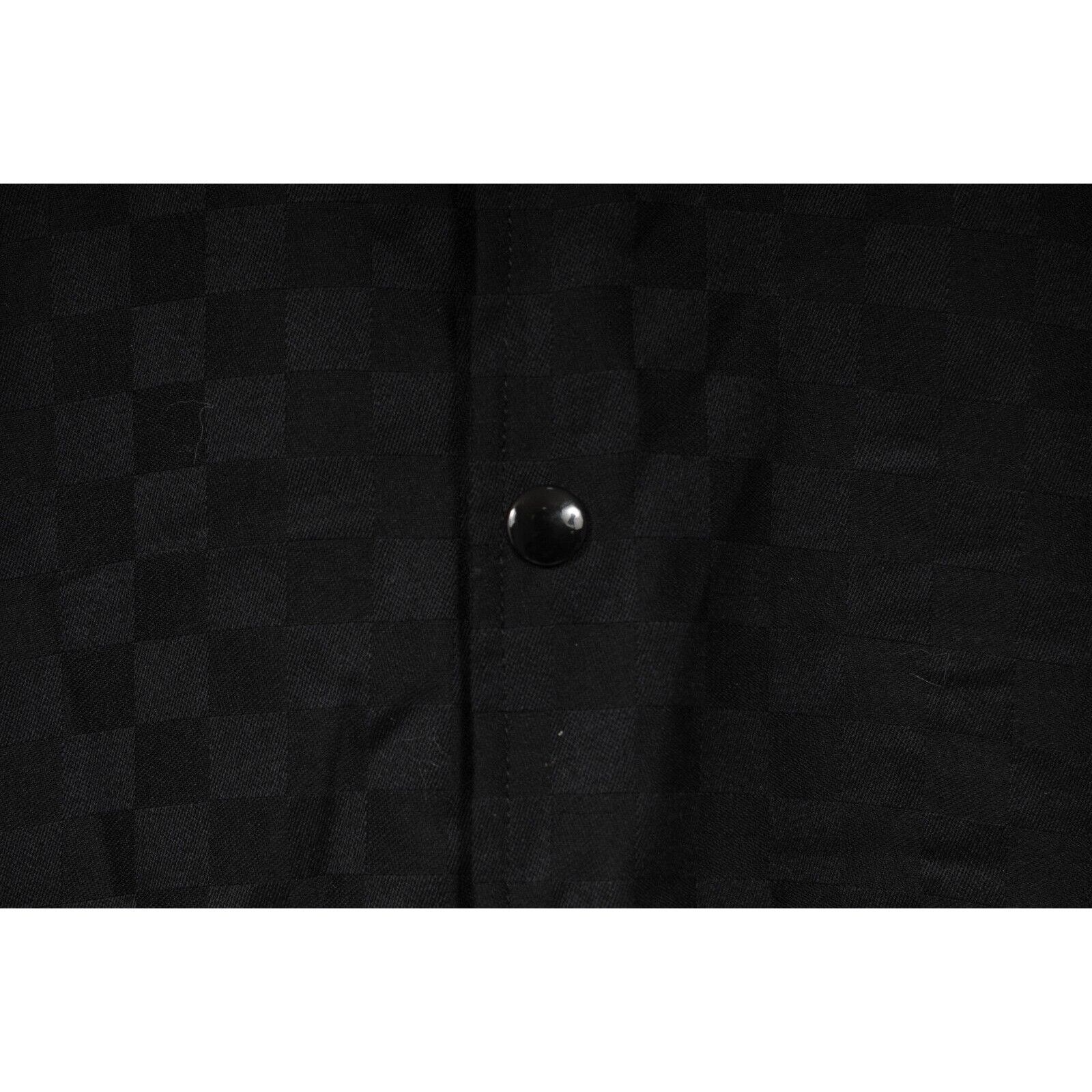 Alexander Wang Checkered Collared Coach Jacket - 02443 Size US S / EU 44-46 / 1 - 3 Thumbnail