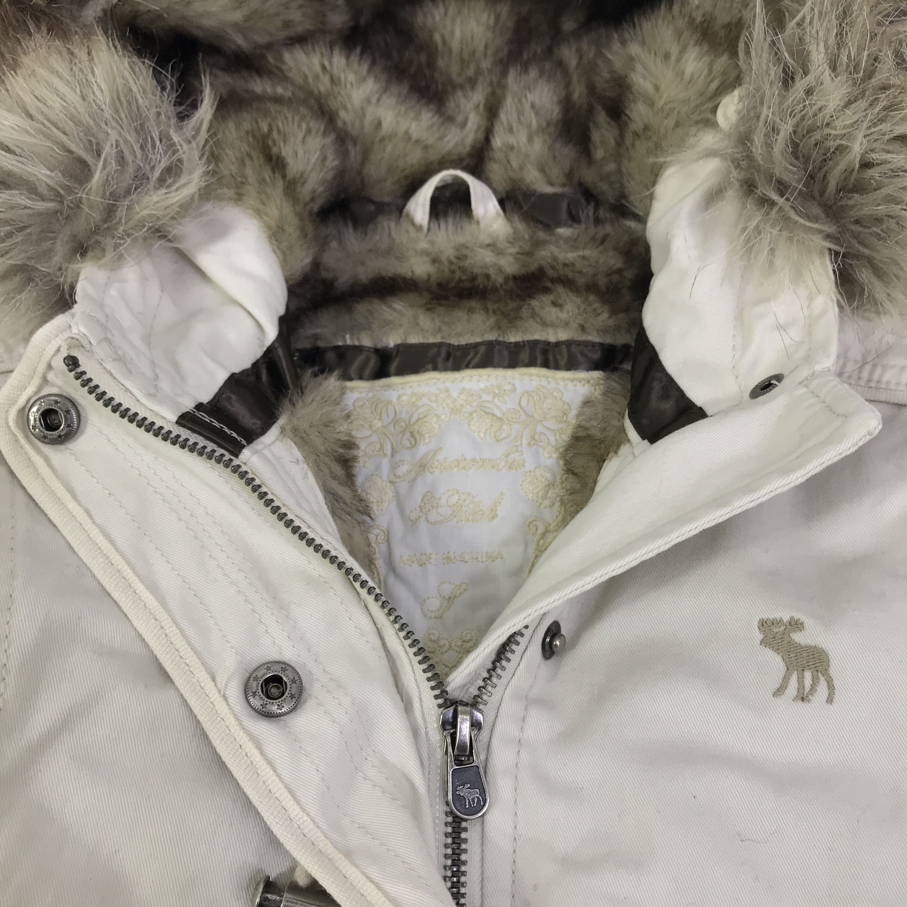 Abercrombie & Fitch Vintage Abercrombie & Fitch Hoodie Jacket K122B2 Size US S / EU 44-46 / 1 - 3 Thumbnail
