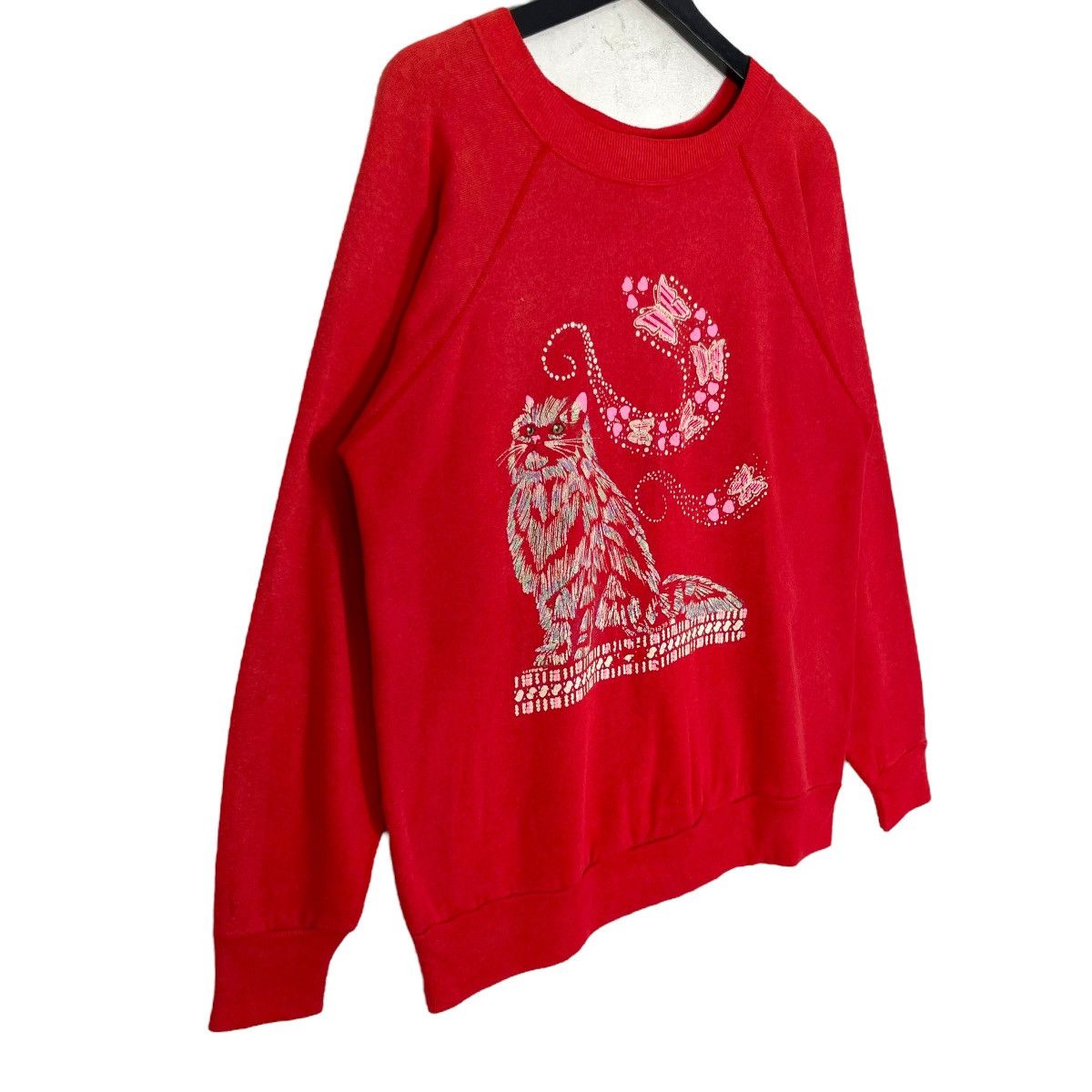 Vintage Vintage 90s Pannill Sweatshirt Crewneck Cat Logo Streetwear Size US M / EU 48-50 / 2 - 2 Thumbnail
