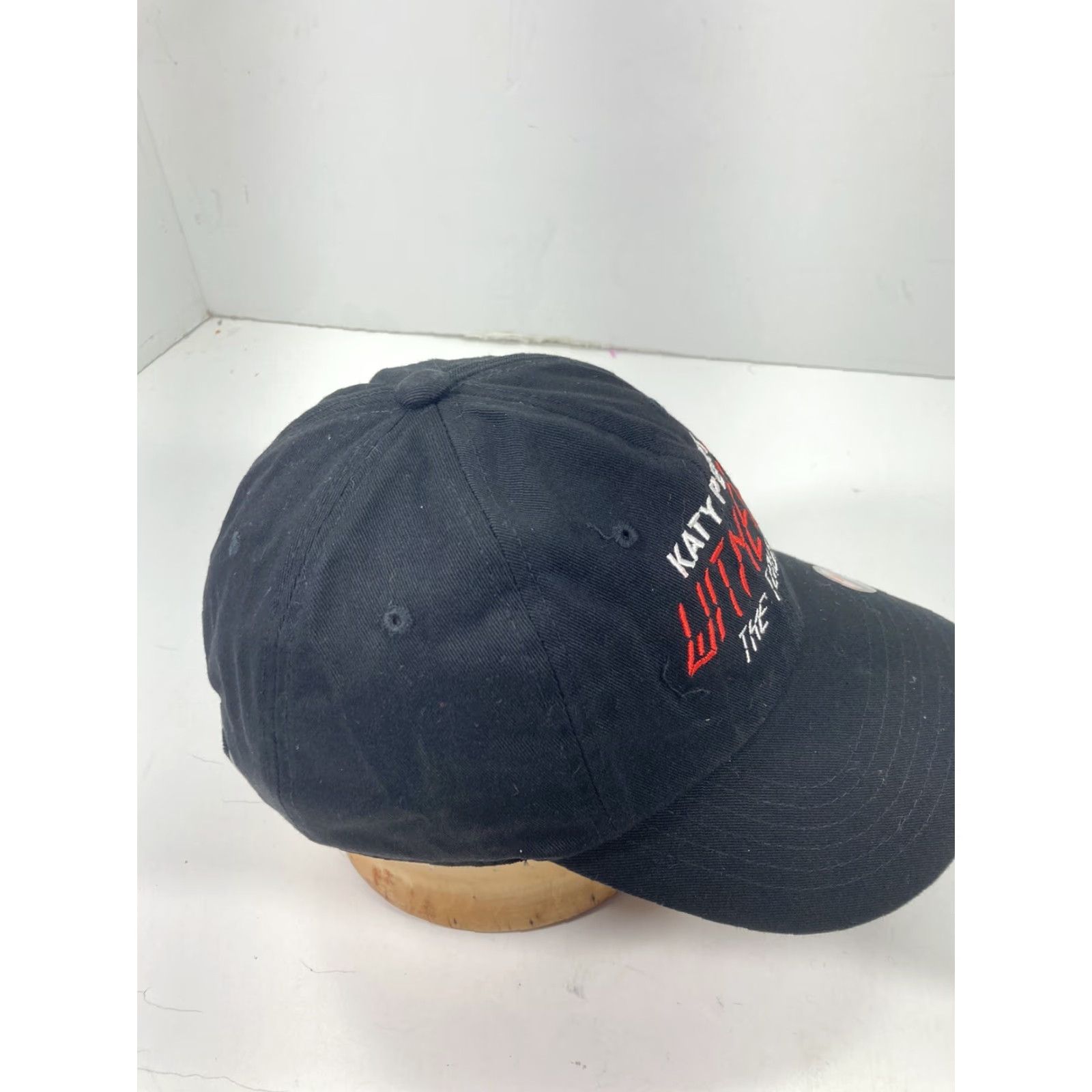 Sperry Katy Perry Witness The Tour 2017 Concert Hat Cap Black Adjustable Strapback NWT Baseball Cap Men One Size Nissin Caps Adjustable Black NWT Size ONE SIZE - 5 Thumbnail