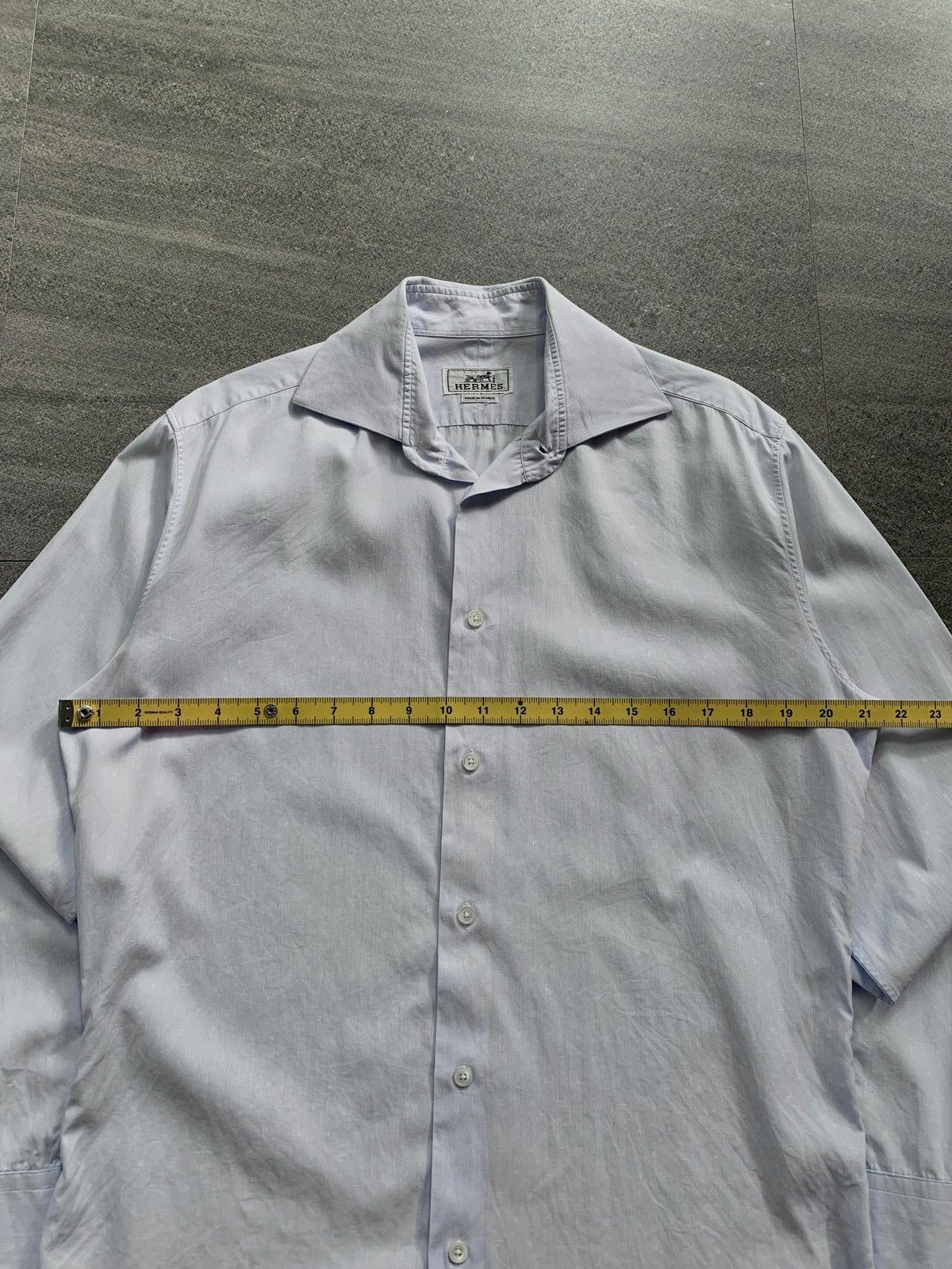 Hermes FREE TAX! 2000s Mini Monogram Shirts Size US M / EU 48-50 / 2 - 10 Thumbnail