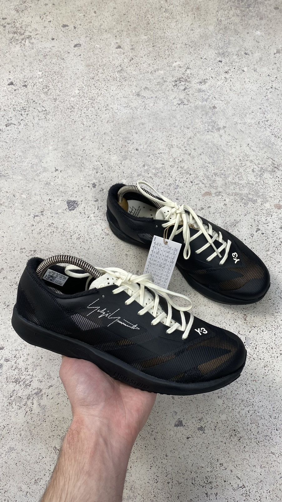 Y-3 Y-3 Yohji Yamamoto x Adidas Adizero RC6 Black - KJ3444 Size US 7 / EU 40 - 5 Thumbnail