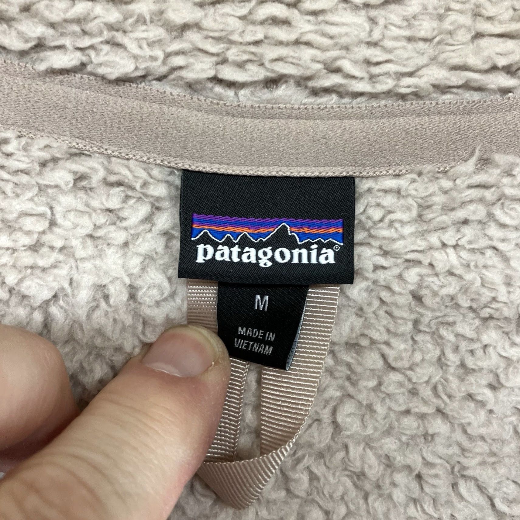 Patagonia Patagonia Jacket Women M 1/4 Zip Fleece Sherpa Los Gatos Beige Medium Size M / US 6-8 / IT 42-44 - 4 Thumbnail