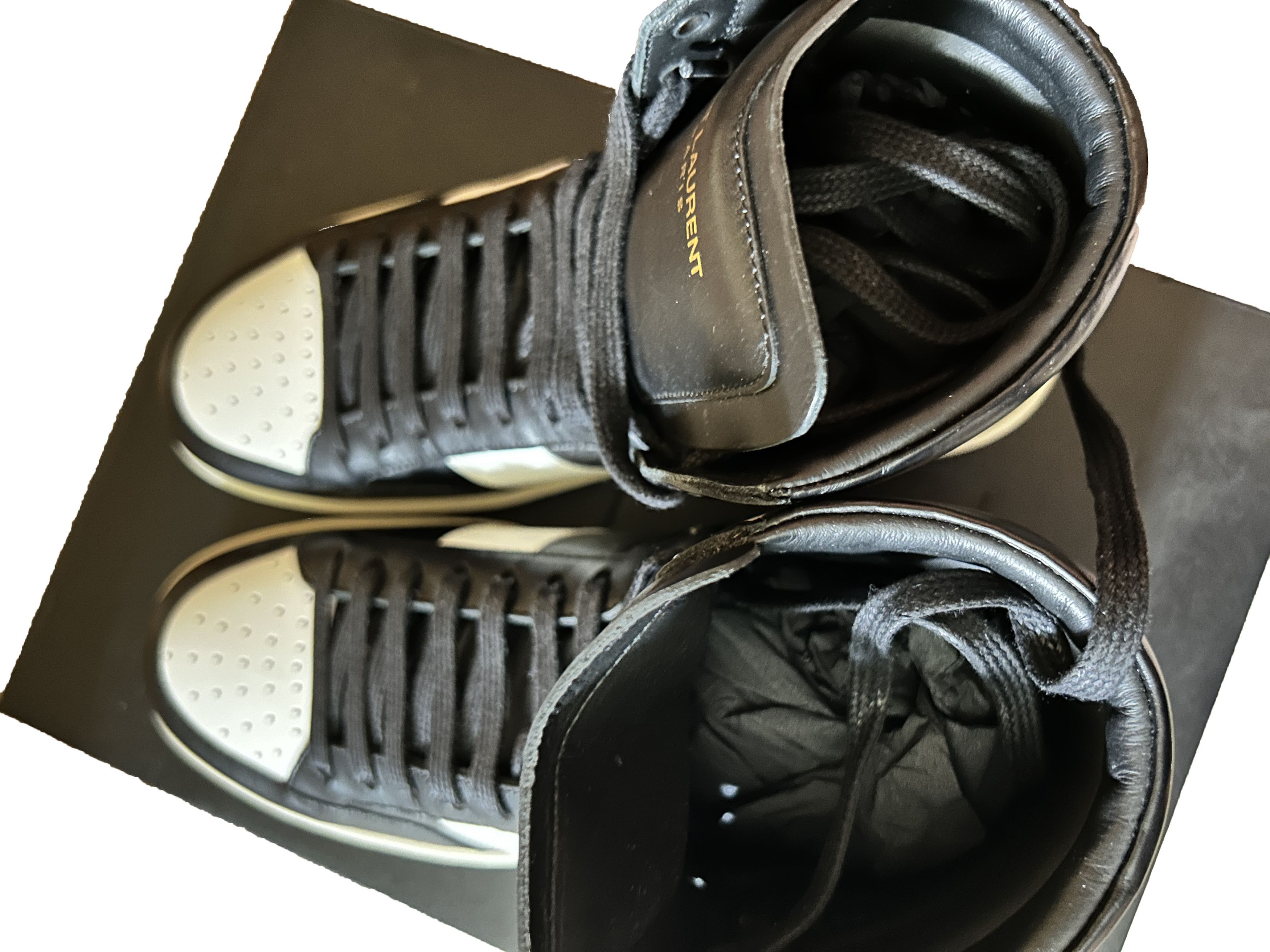 Yves Saint Laurent Saint Laurent Court Classic SL/10H high-top sneakers Size US 6 / EU 39 - 7 Thumbnail