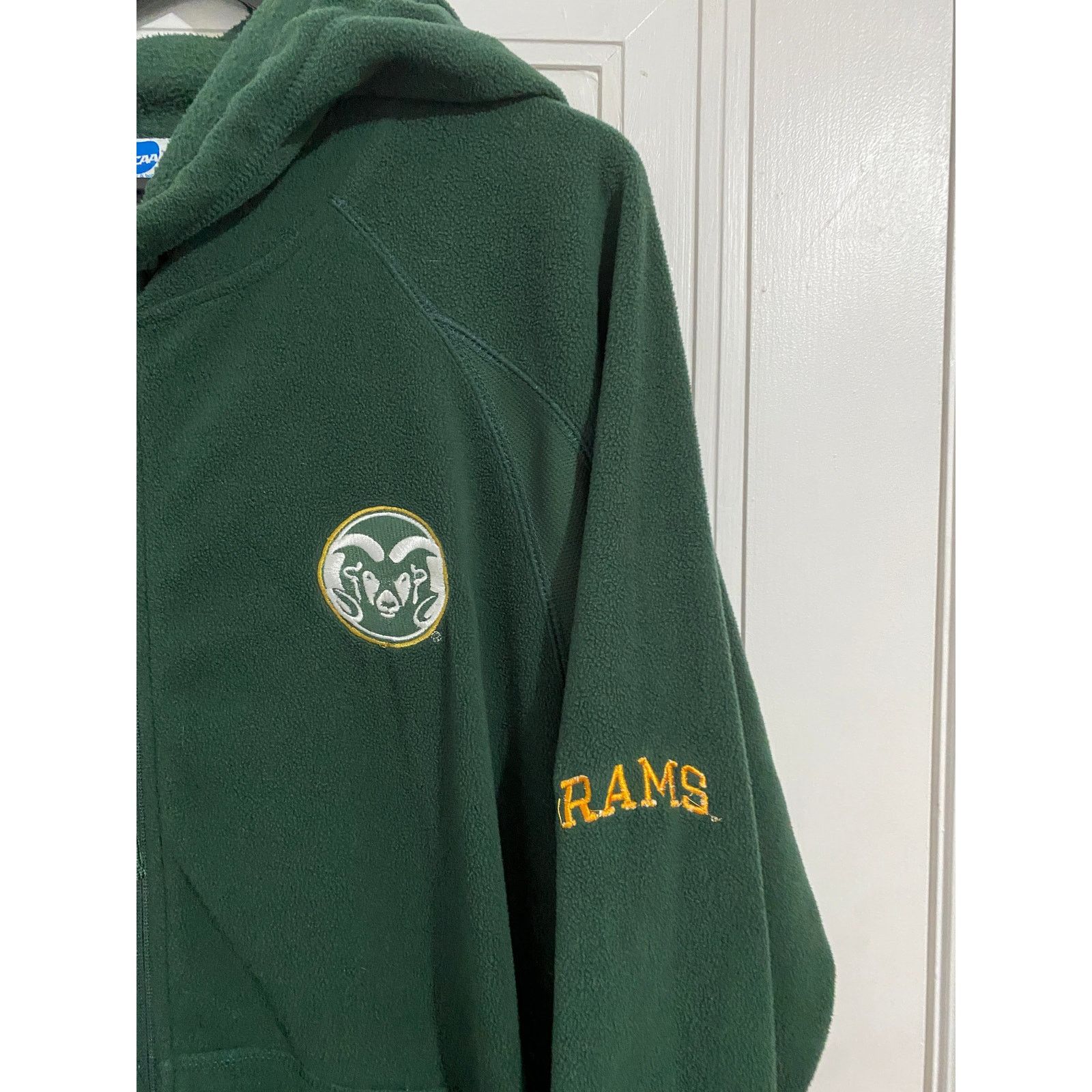 NCAA Colorado State University Rams Fleece Full-Zip Hoodie Sz XL Size US XL / EU 56 / 4 - 2 Thumbnail