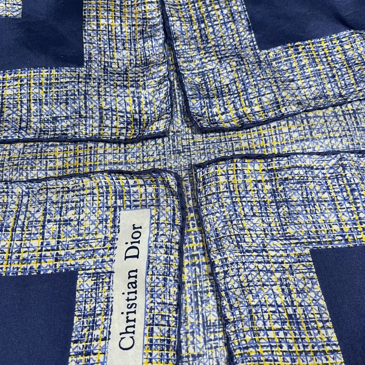 Christian Dior Monsieur × Dior Christian Dior Silk Scarf Size ONE SIZE - 10 Thumbnail