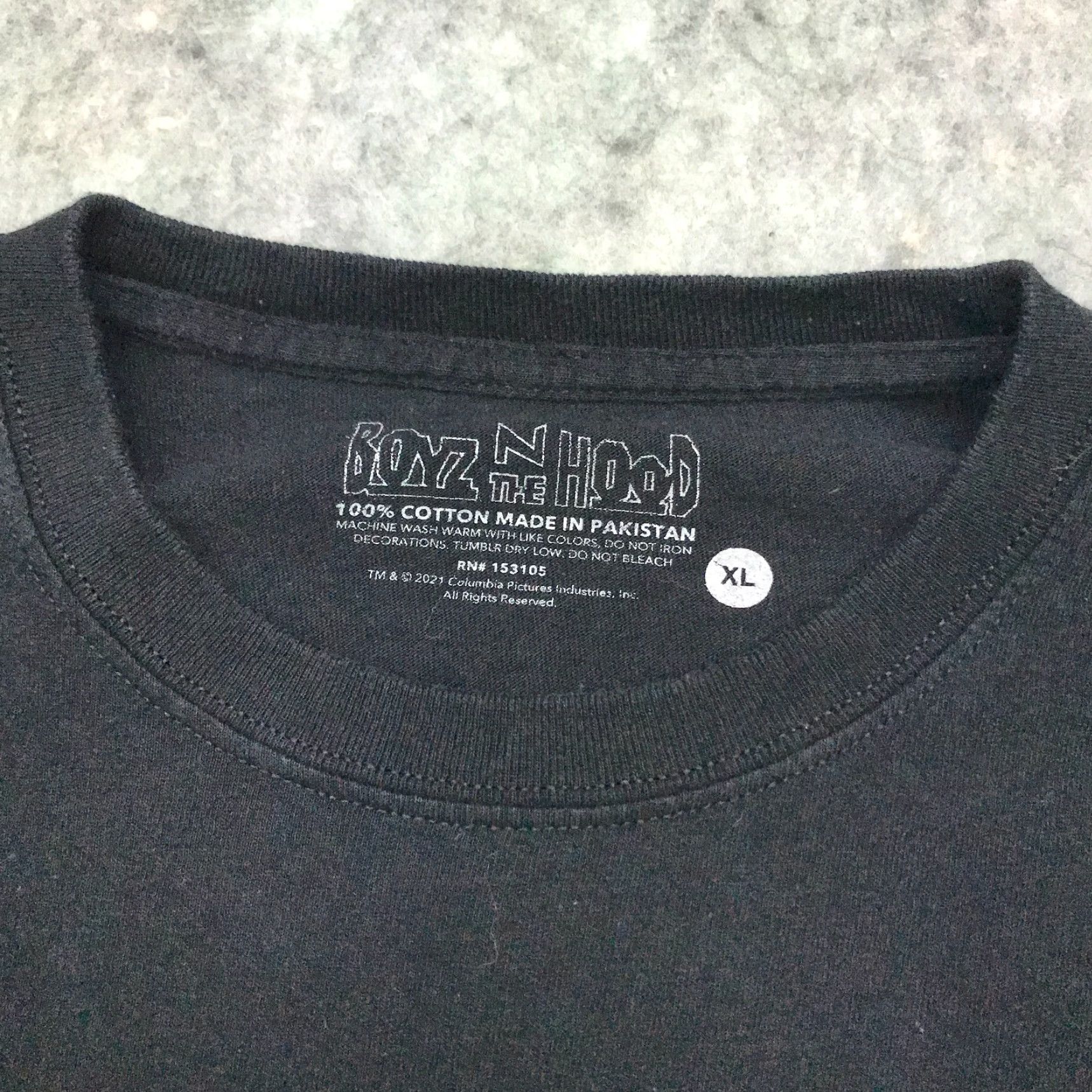 Vintage Boyz N The Hood Shirt Mens XL Black Peace, Justice & Equality Ice Cube Graphic T-Shirt Size US XL / EU 56 / 4 - 3 Thumbnail
