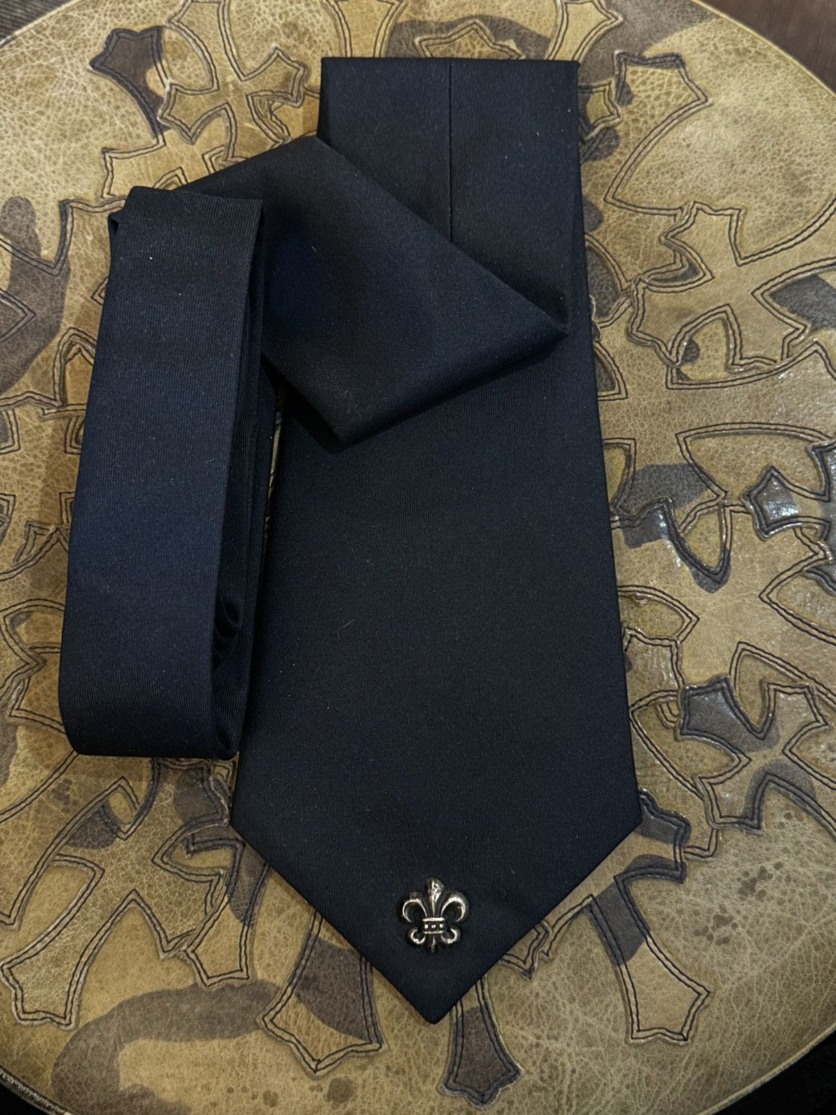 Chrome Hearts CHROME HEARTS TIE BRAND NEW 1-1 SILK | Grailed