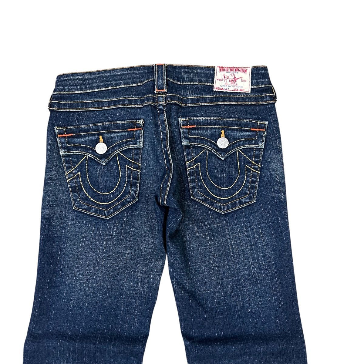 True Religion “TRUE RELIGION” SUPER FLARE JEANS Size 28" / US 6 / IT 42 - 9 Thumbnail