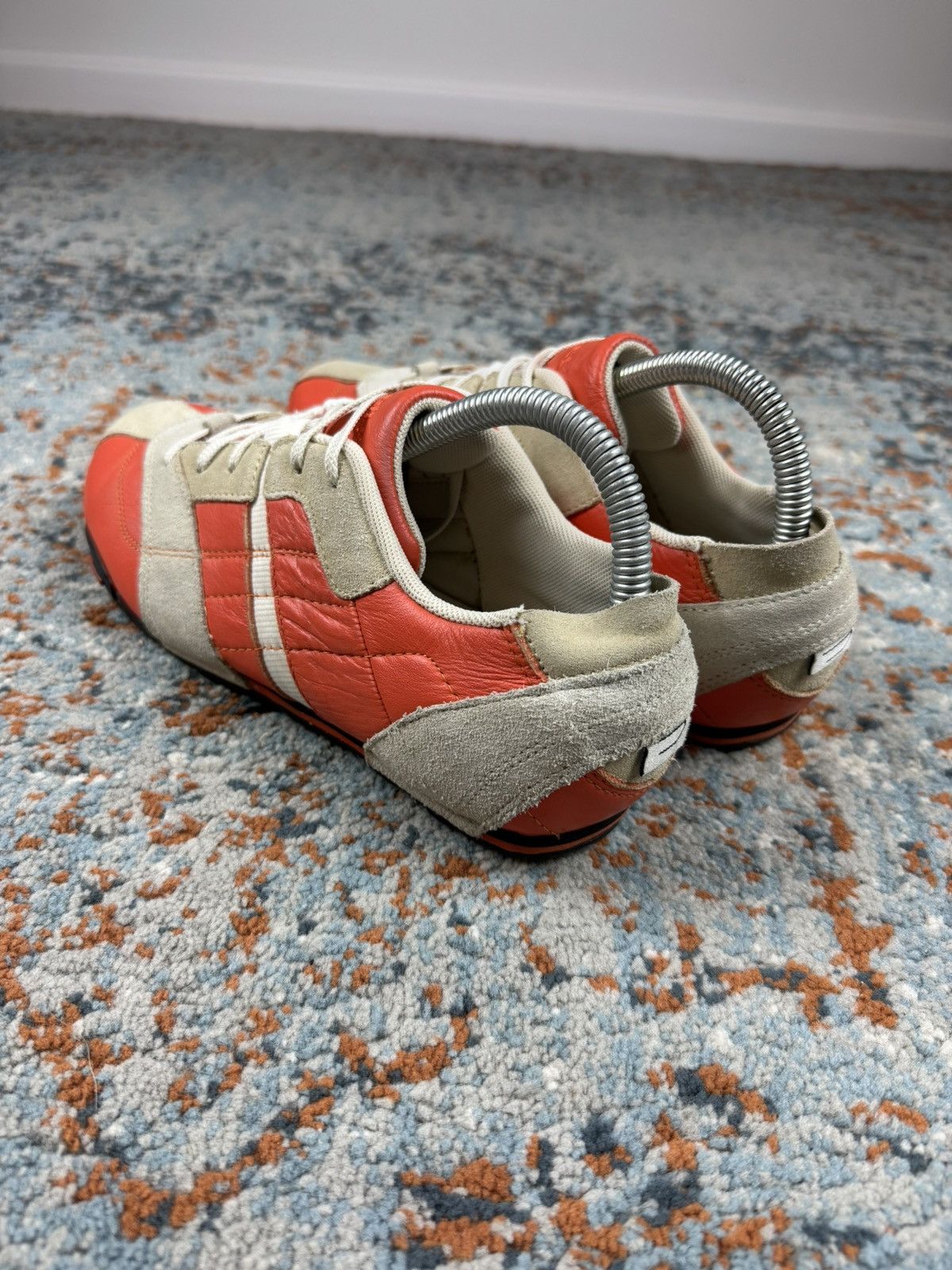 Diesel × Vintage Vintage 2000s Diesel low profile leather suede sneakers Size US 8 / IT 38 - 3 Thumbnail