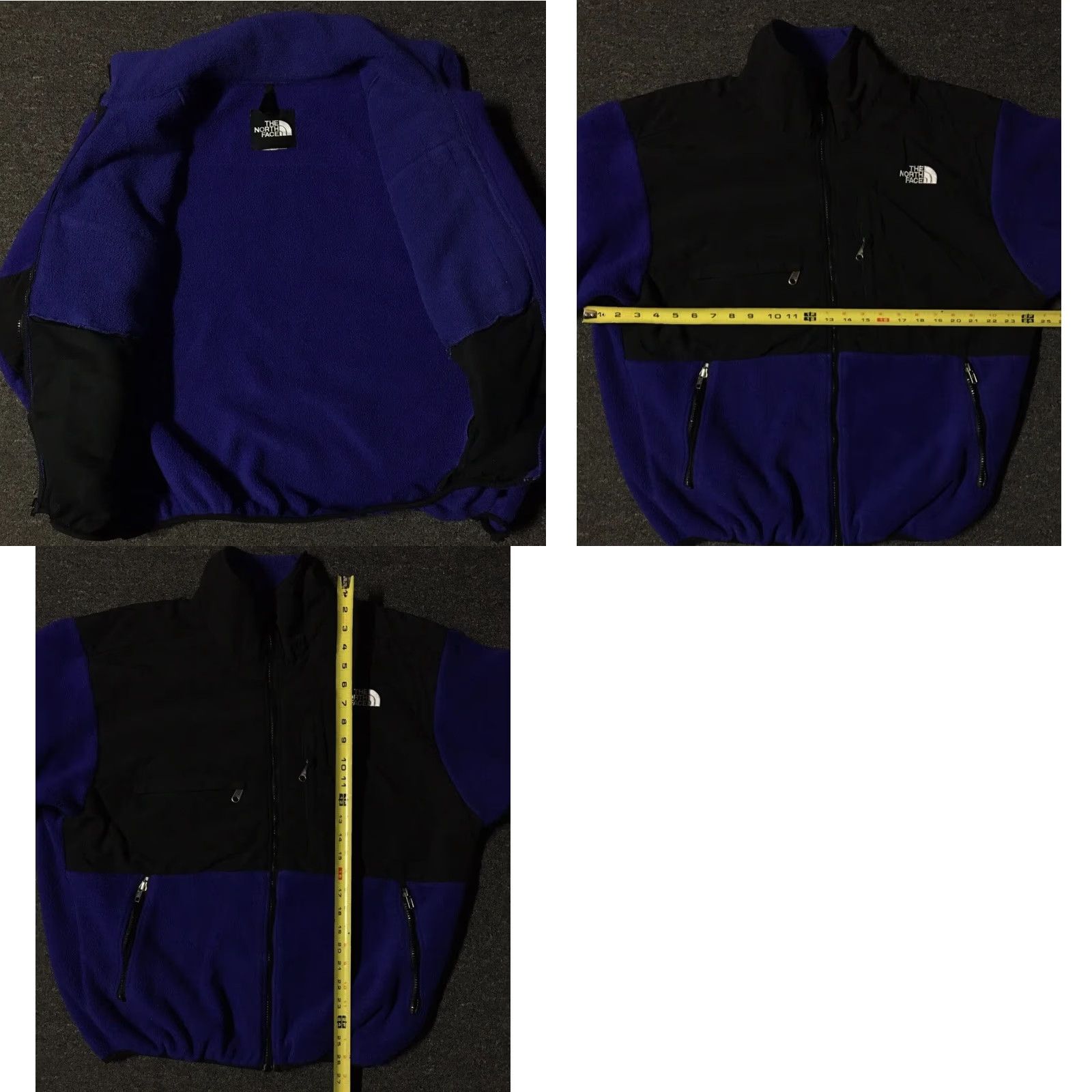 The North Face VINTAGE The North Face Denali Jacket M USA Black/Blue 90s 80s Fleece Hiking Men Regular Size M Denali Size US M / EU 48-50 / 2 - 8 Thumbnail