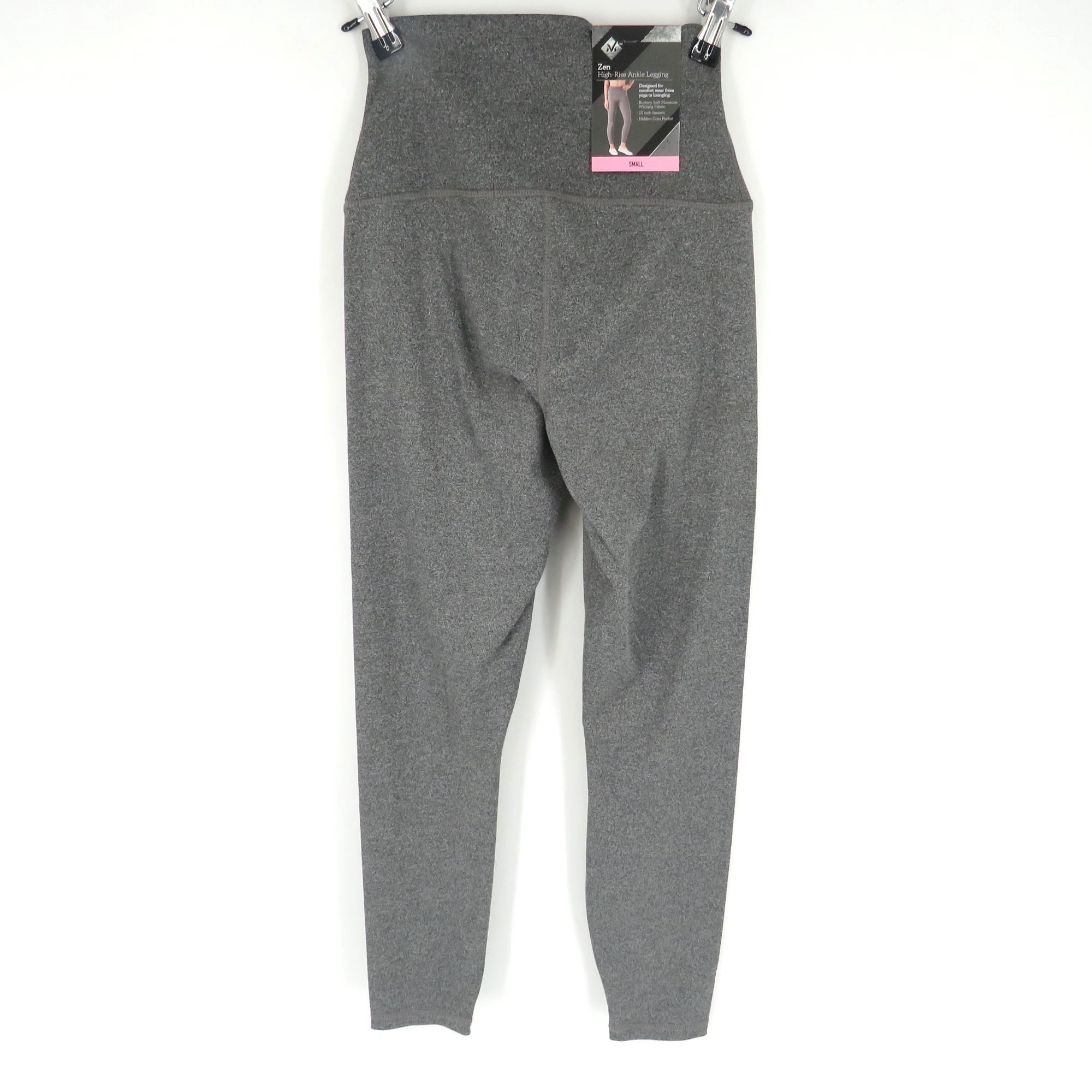 Other Members Mark Zen High-Rise Ankle Legging Small Gray Heather Size 22" - 1 Thumbnail