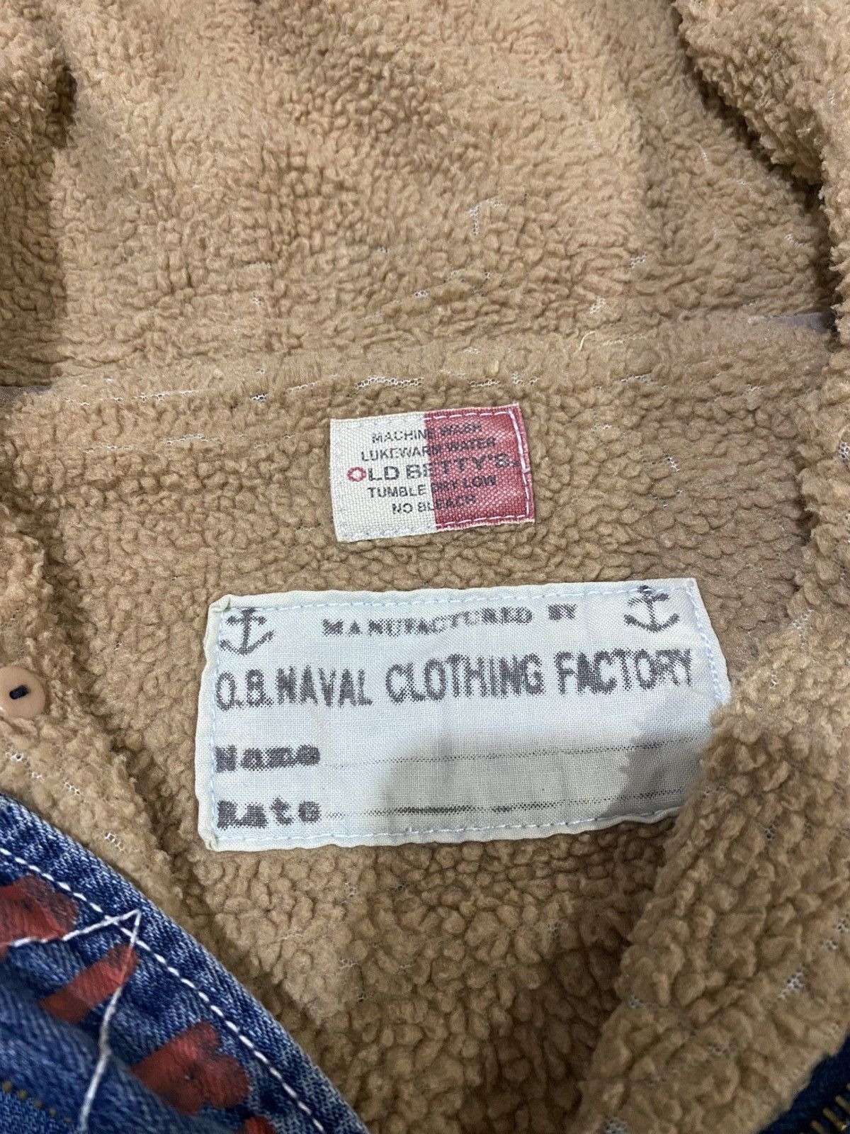 If Six Was Nine Oldbettys denim archived jaket zipper hood Size US M / EU 48-50 / 2 - 6 Thumbnail