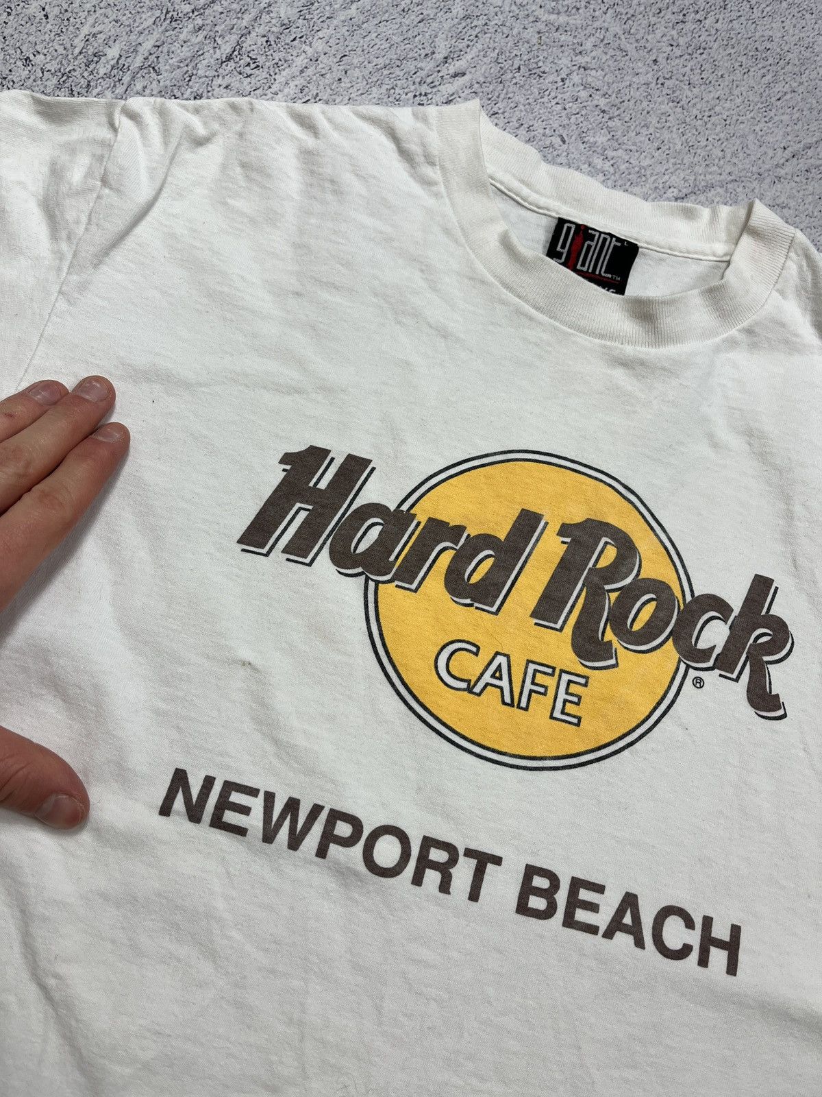 Hard Rock Cafe × Vintage Vintage 90’s Hard Rock Cafe Giant Single Stitch T Shirt Size US L / EU 52-54 / 3 - 7 Thumbnail