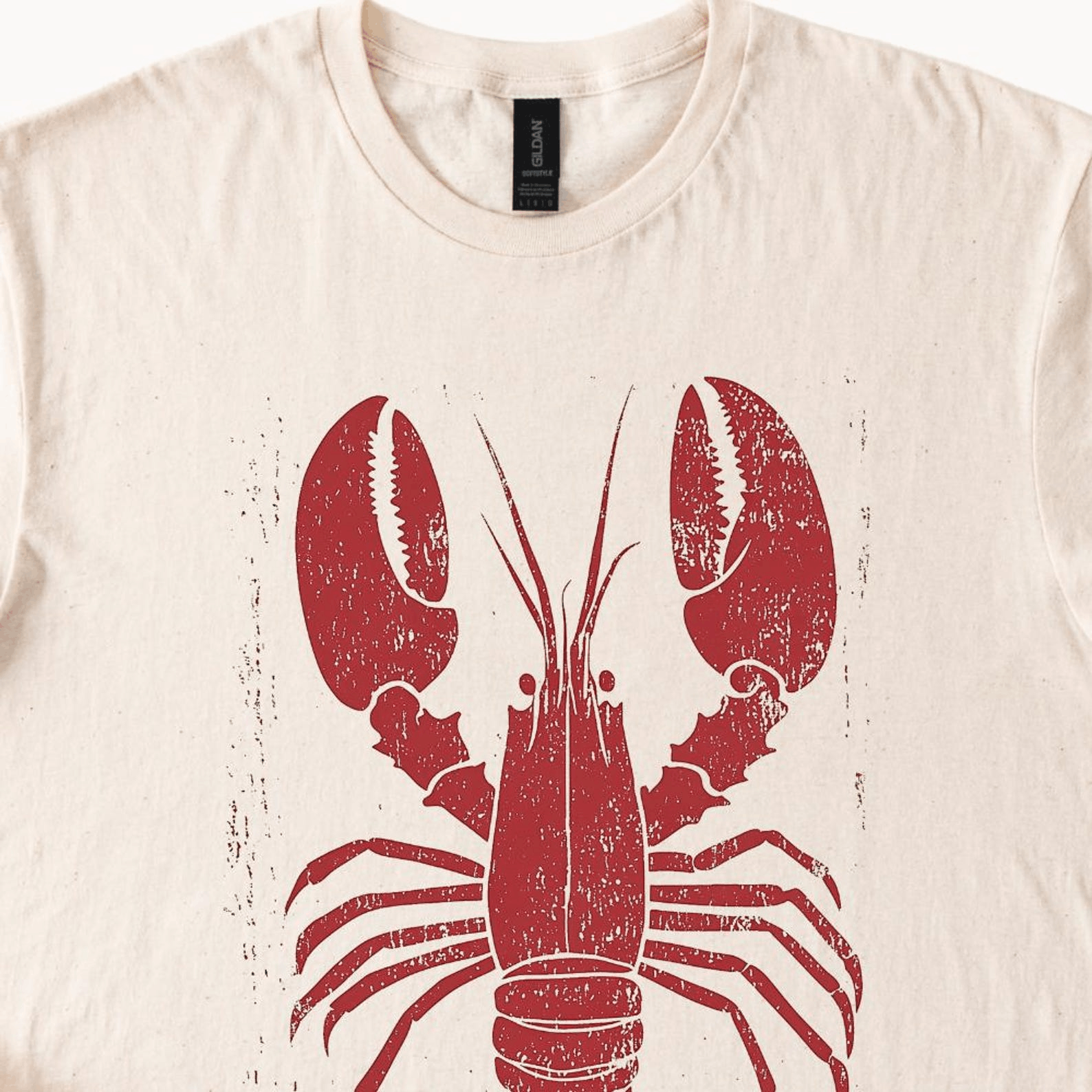 Other Lobster Graphic T-Shirt – Retro Nautical Beachwear Tee Size S / US 4 / IT 40 - 2 Thumbnail