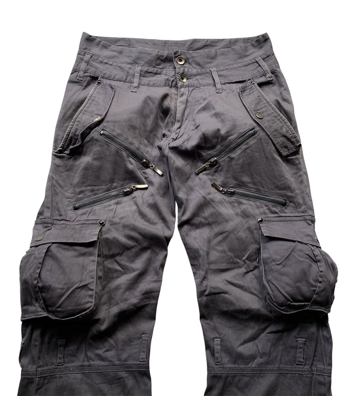 14th Addiction Semanticdesign Bondage Flare Ifsix LGB GOA Cargo Pants Size US 29 - 3 Thumbnail