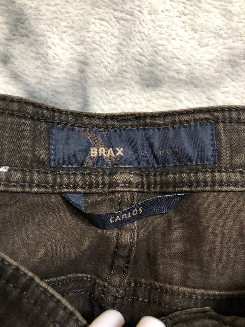 BRAX Brax Straight Fit Classic Stretch Jeans Size US 33 - 3 Thumbnail