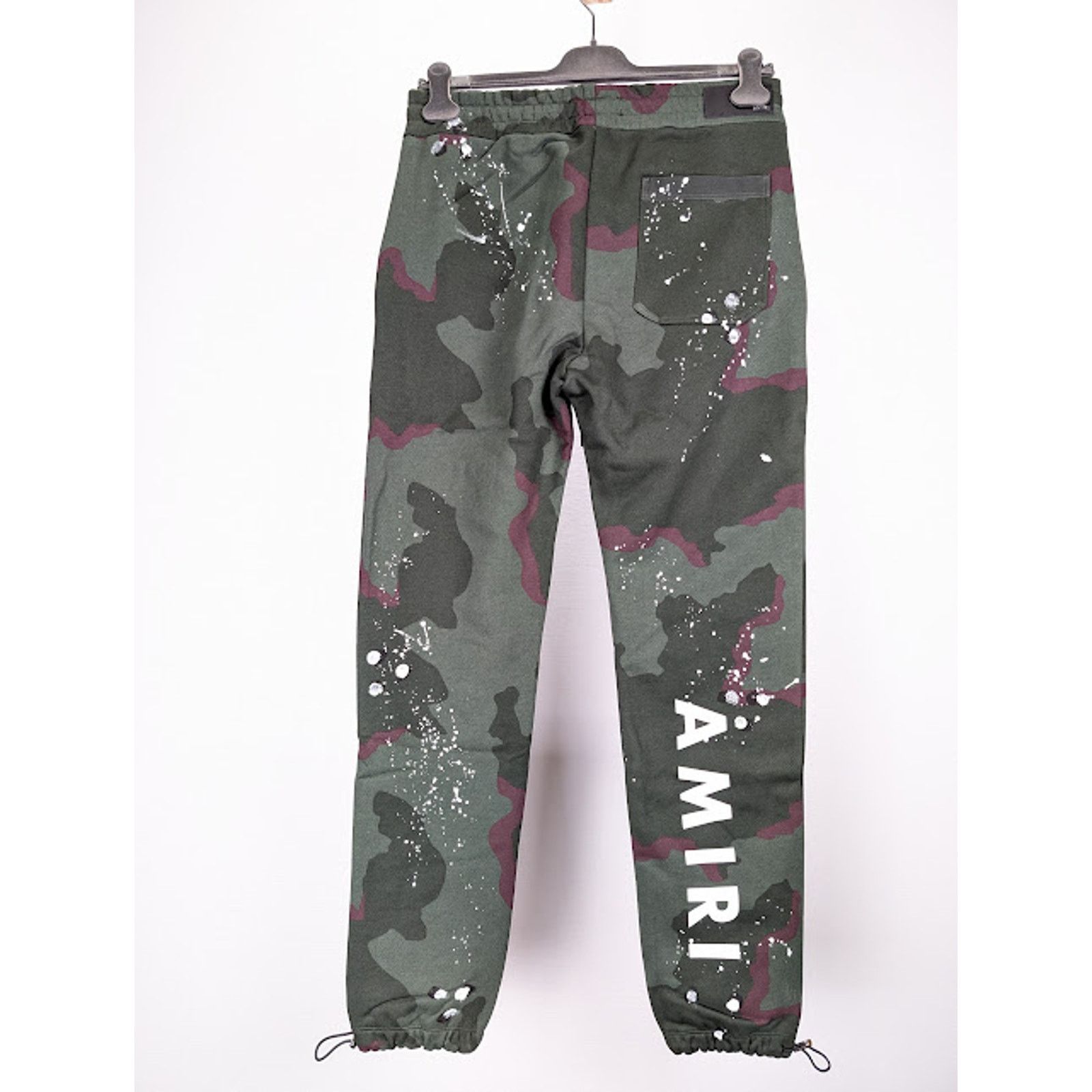 Amiri o1rshd1 Army Logo Sweatpant in Camo Size US 30 / EU 46 - 10 Thumbnail