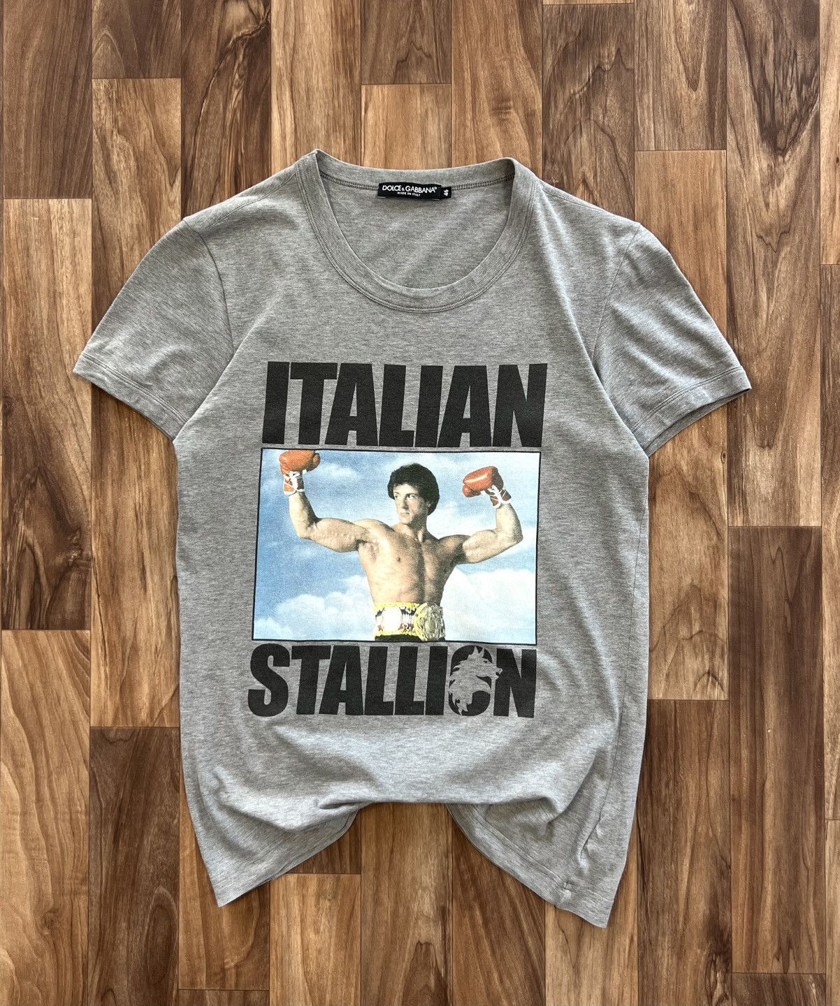 Dolce & Gabbana Rare Dolce&Gabbana Stallon Rocky Balboa T-shirt Size US S / EU 44-46 / 1 - 2 Thumbnail
