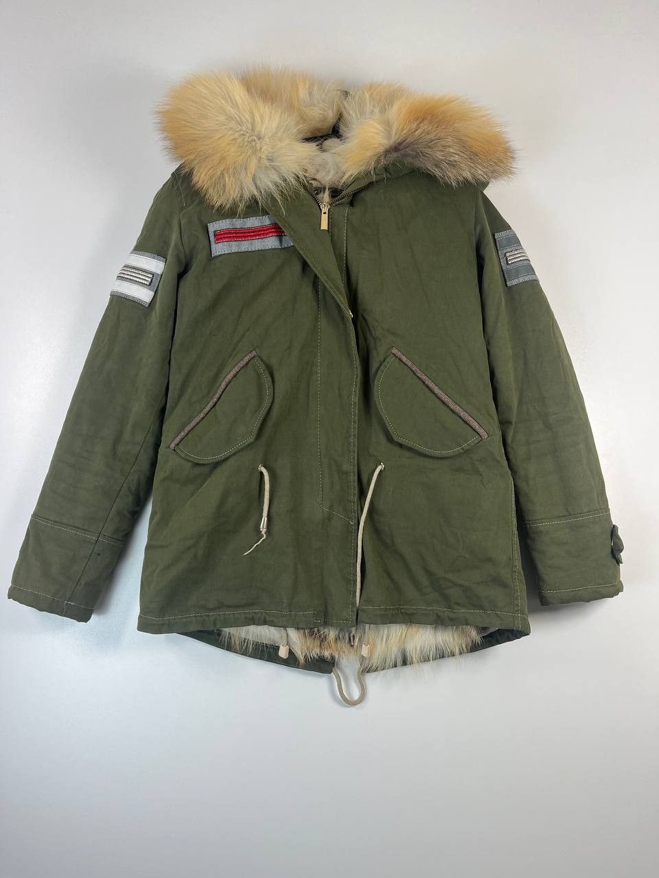 Other Wild Arctic Fur Lined Parka Coat Women’s Size 40 Size S / US 4 / IT 40 - 1 Thumbnail
