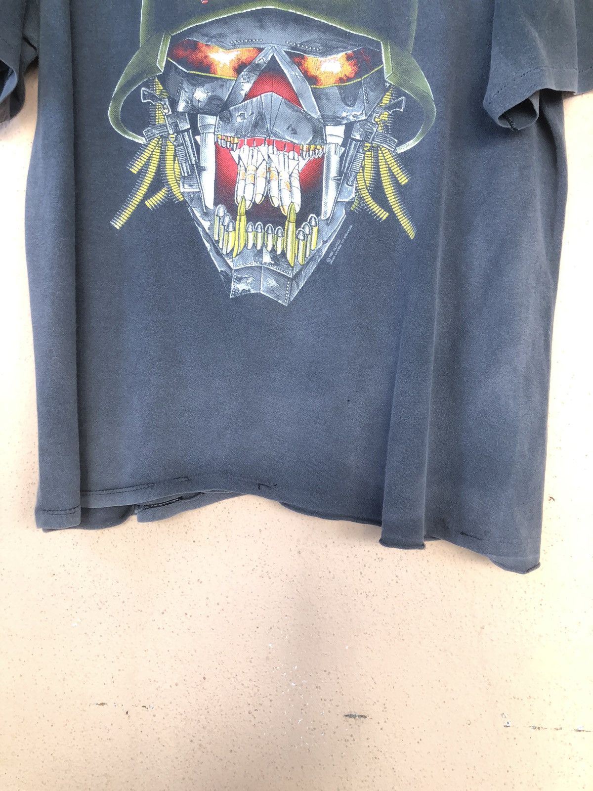 Band Tees × Slayer × Vintage Thrashed 🔥 SLAYER Vintage 90s Tee Size US L / EU 52-54 / 3 - 10 Thumbnail