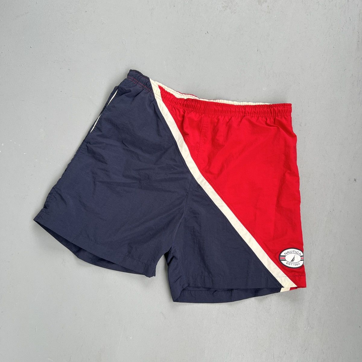 Nautica × Vintage Nautica Surf Beach Shorts Size US 30 / EU 46 - 1 Thumbnail