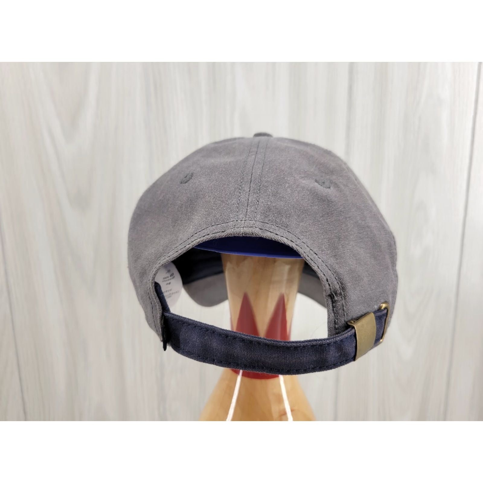 United By Blue United by Blue Trucker Hat 100% Organic Cotton Cap Leather Patch Mountains Adjustable Unisex Adults Blue Cotton Lightweight Breathable Casual Vintage? Size ONE SIZE - 7 Thumbnail
