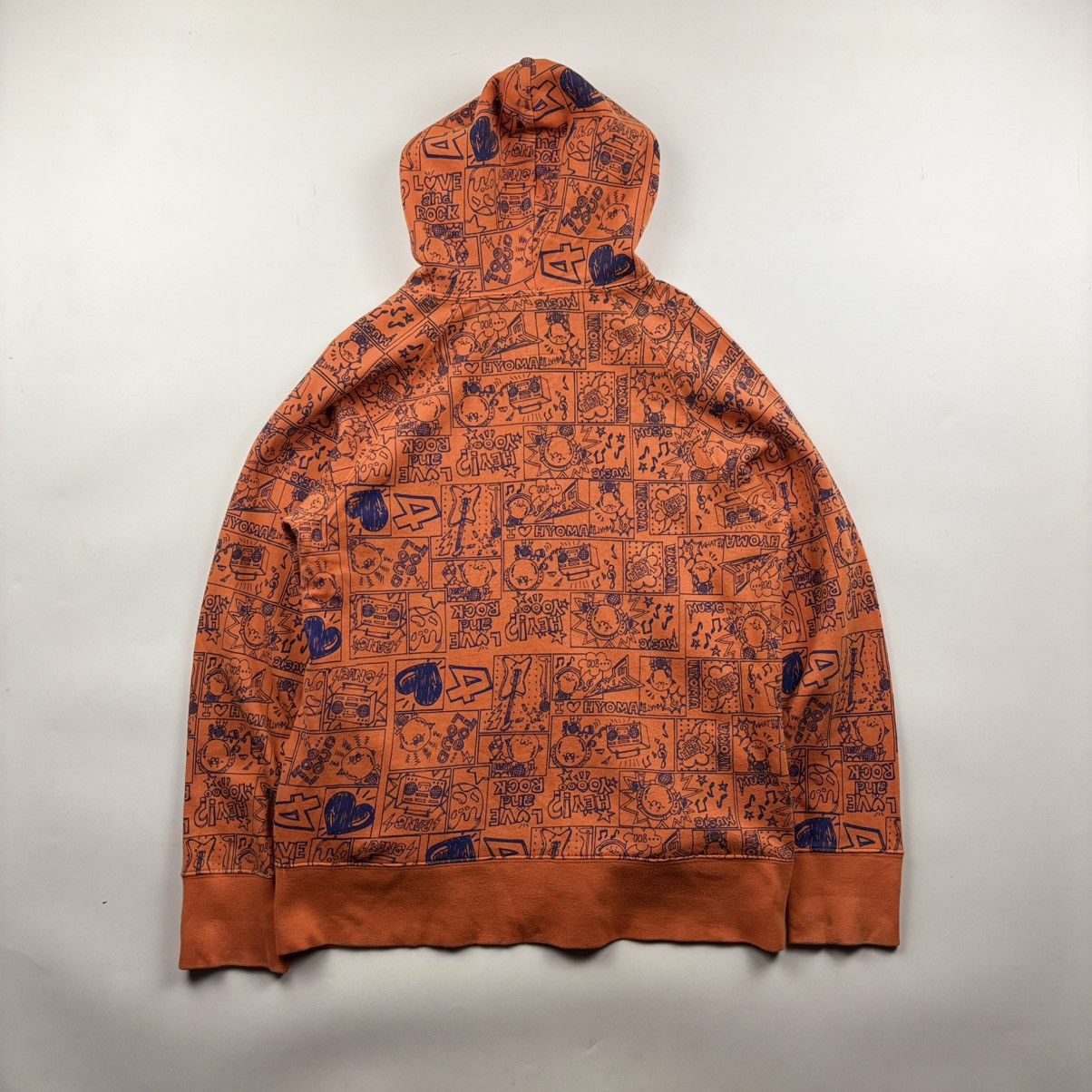 20471120 20471120 Comic Print Zip up Hoodie Size US S / EU 44-46 / 1 - 2 Thumbnail
