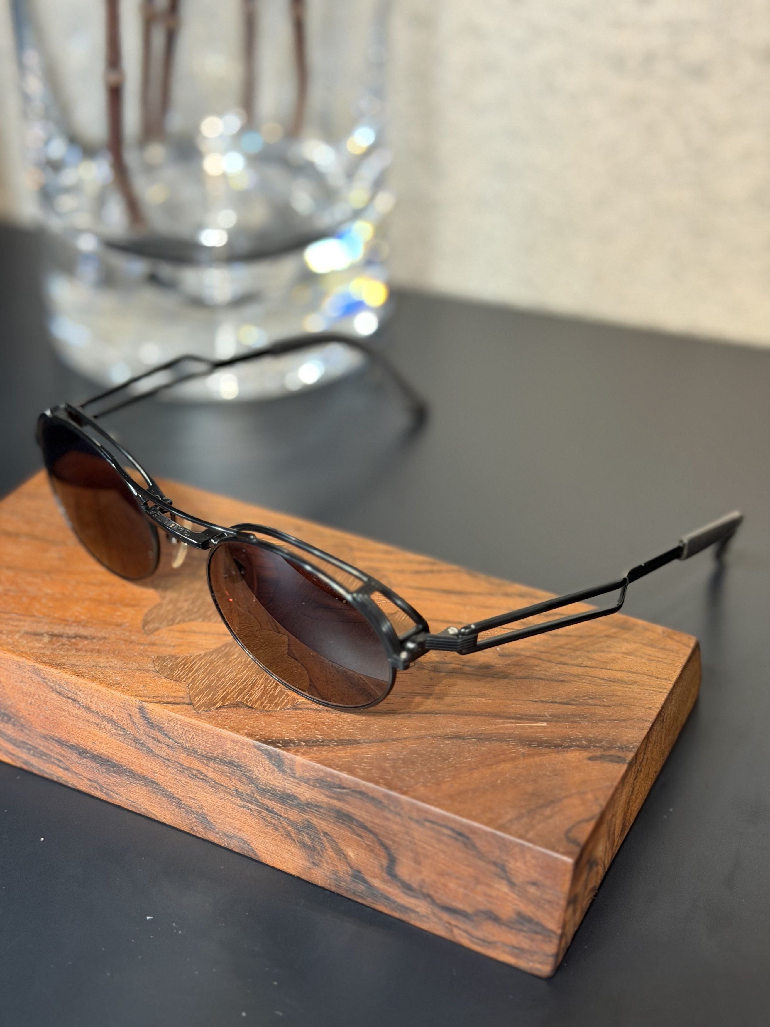 Jean Paul Gaultier Jean Paul Gaultier 56-7107 Black Sunglasses Size ONE SIZE - 1 Thumbnail