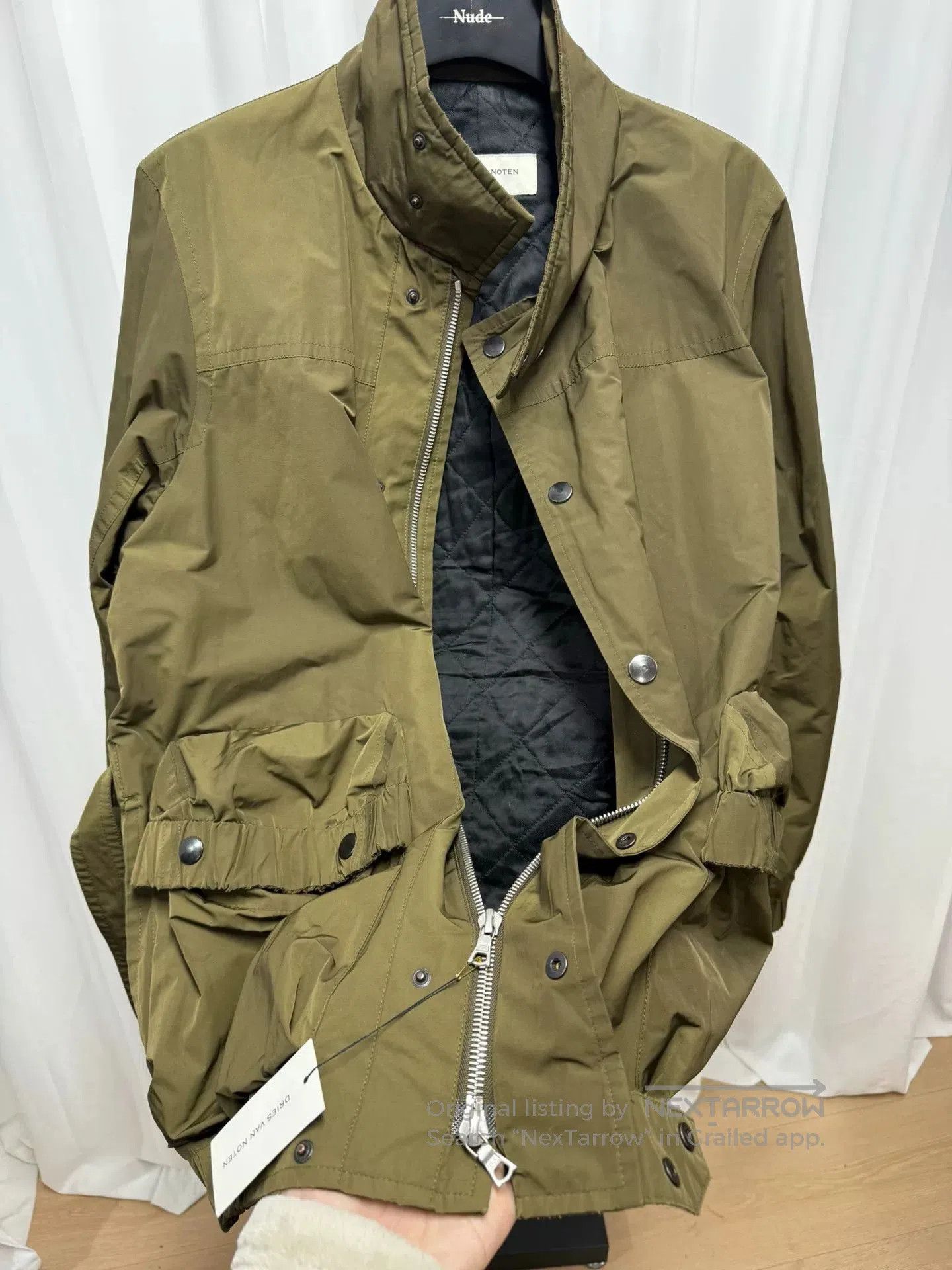 Dries Van Noten drapes van noten loose pocket jacket. Size US L / EU 52-54 / 3 - 7 Thumbnail