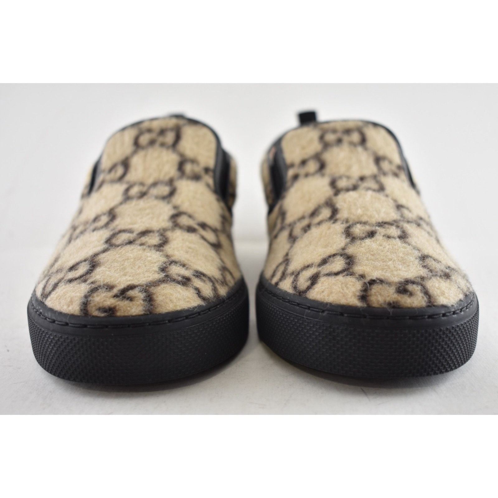 Gucci Gucci Mens Dublin Beige GG Logo Slip On Skate Sneaker 10.5 Size US 10.5 / EU 43-44 - 9 Thumbnail