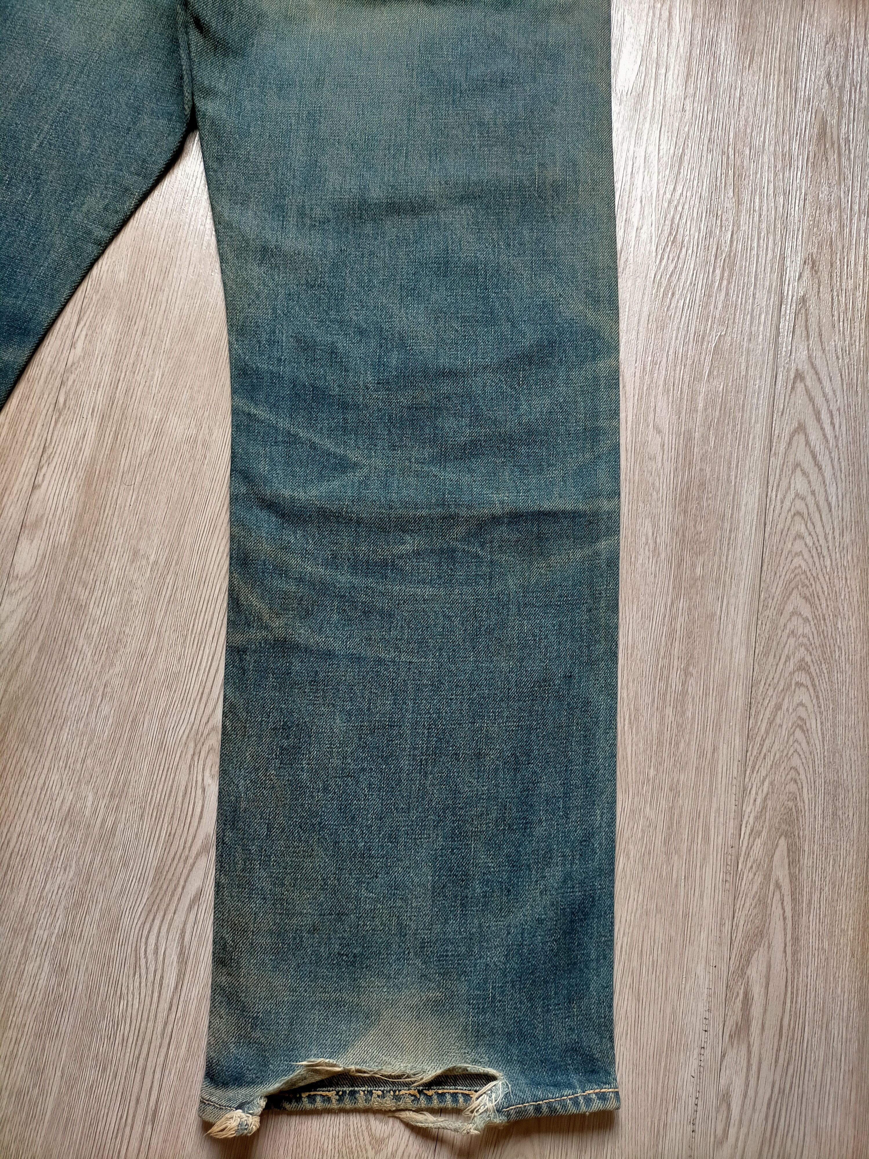 Evisu Vintage Evis Distressed selvedge Denim Size US 30 / EU 46 - 15 Thumbnail
